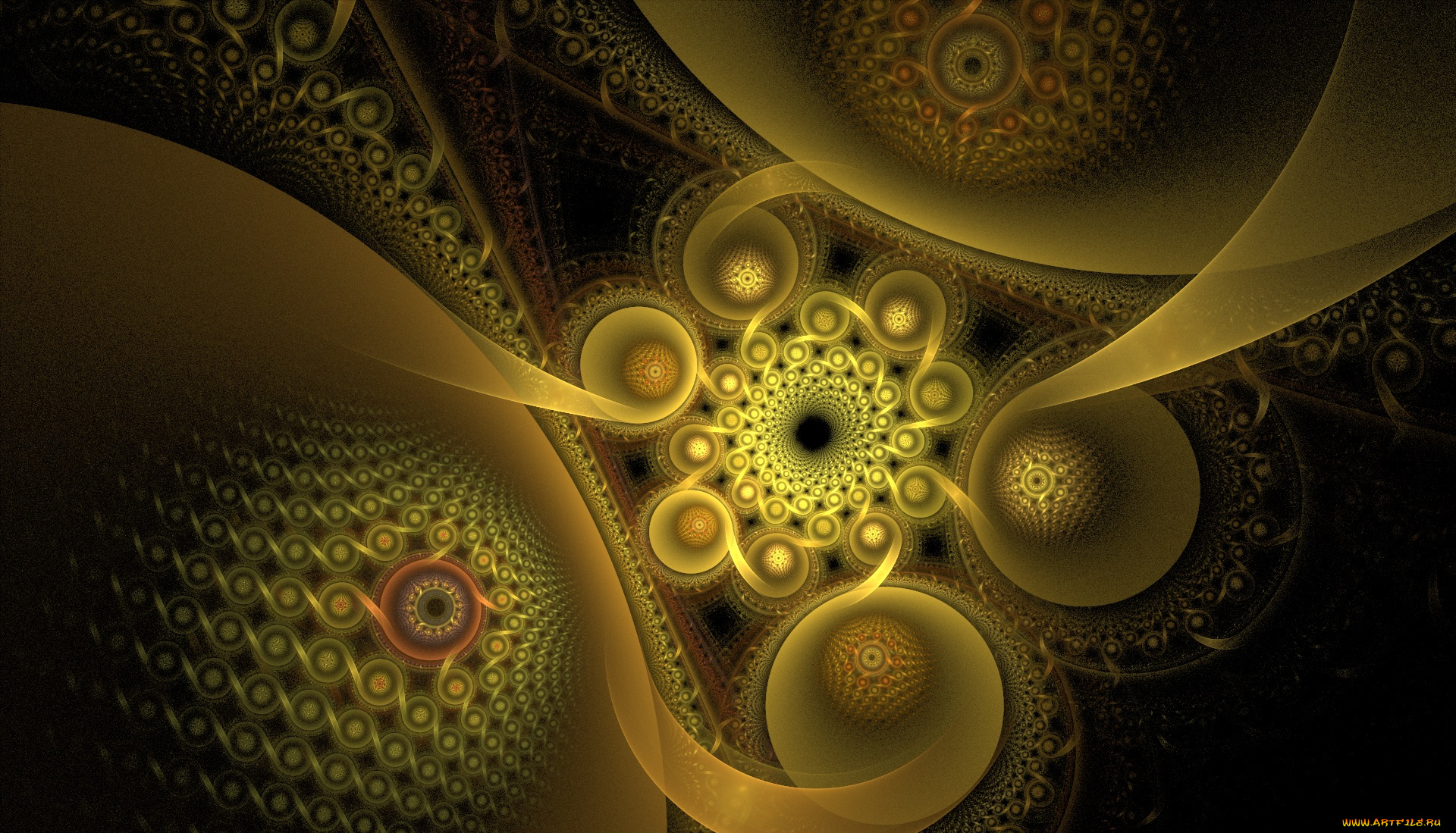 3д, графика, фракталы, , fractal, узор, фон, цвета