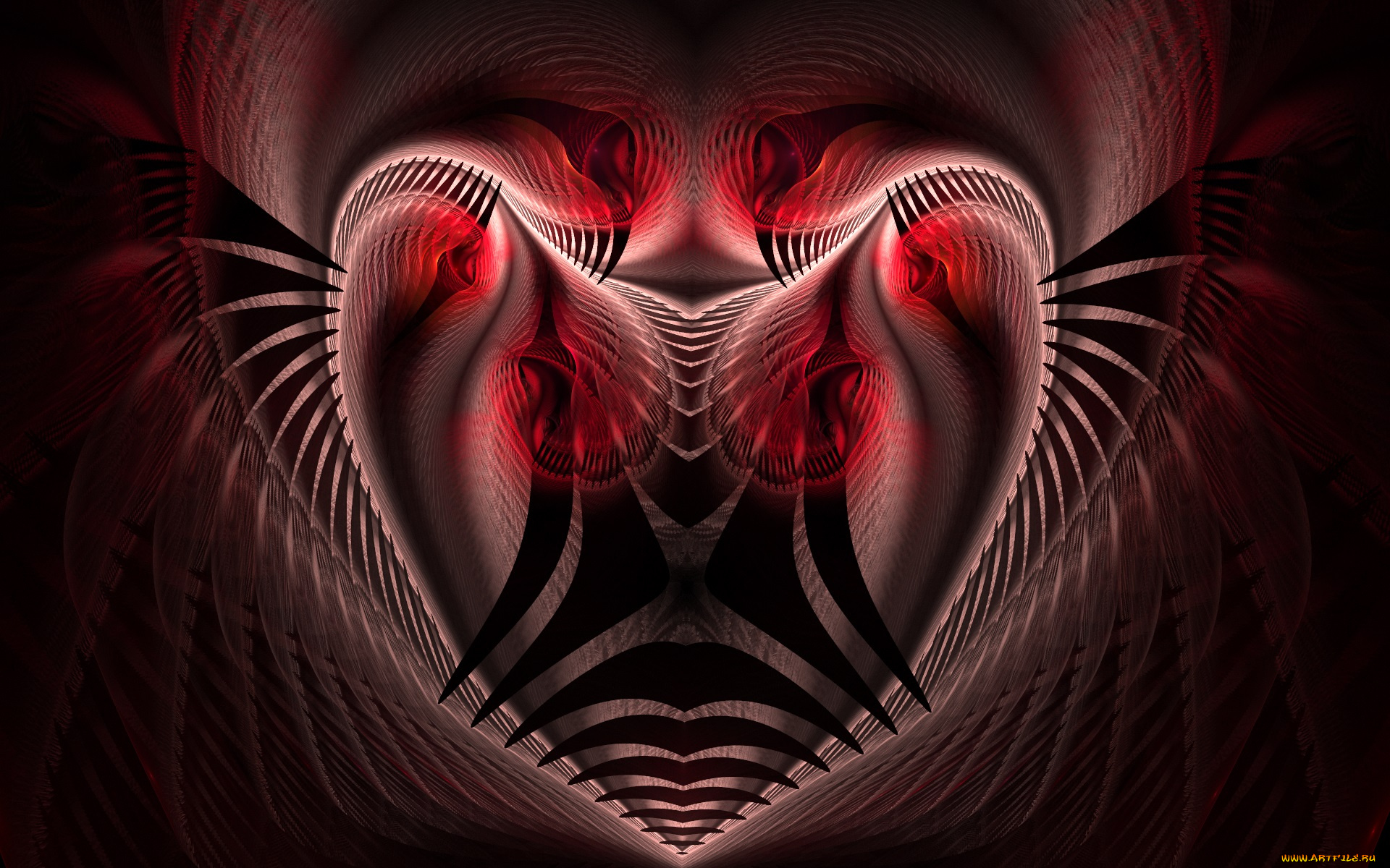 3д, графика, фракталы, , fractal, цвета, фон, узор