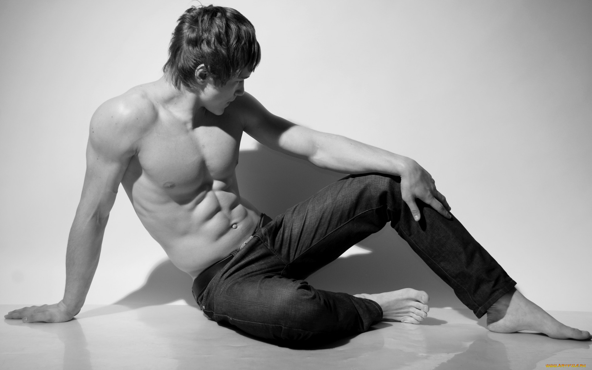 мужчины, -, unsort, мужчина, парень, торс, тело, пресс