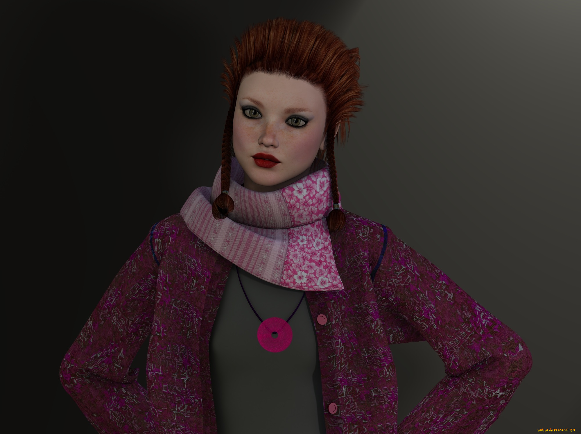 3д, графика, люди, , people, взгляд, девушка