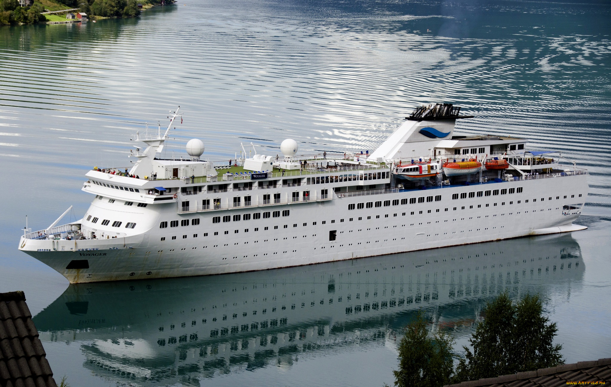 voyager, корабли, лайнеры, река, лайнер