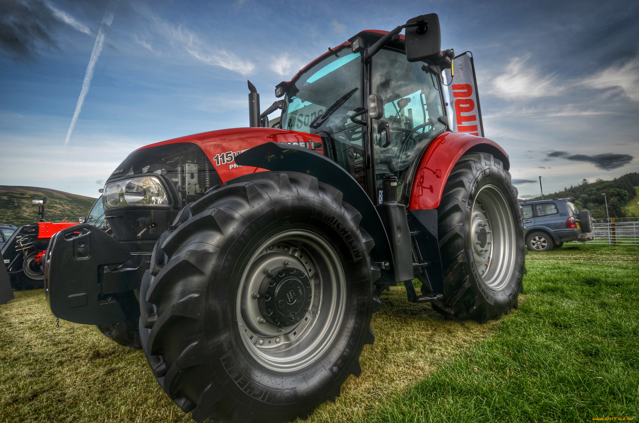 case, техника, тракторы, трактор, колесный