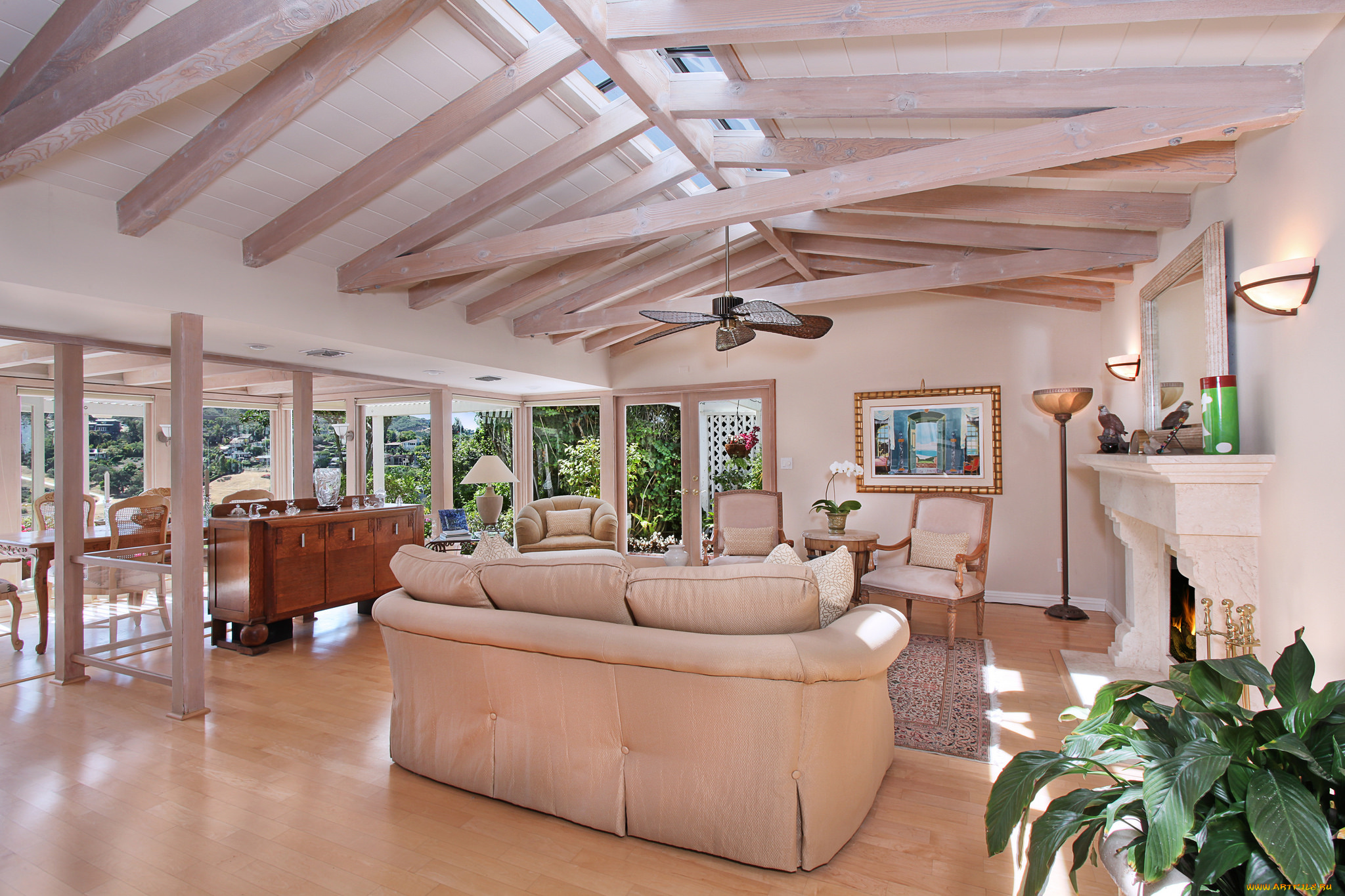 интерьер, гостиная, стиль, дизайн, мебель