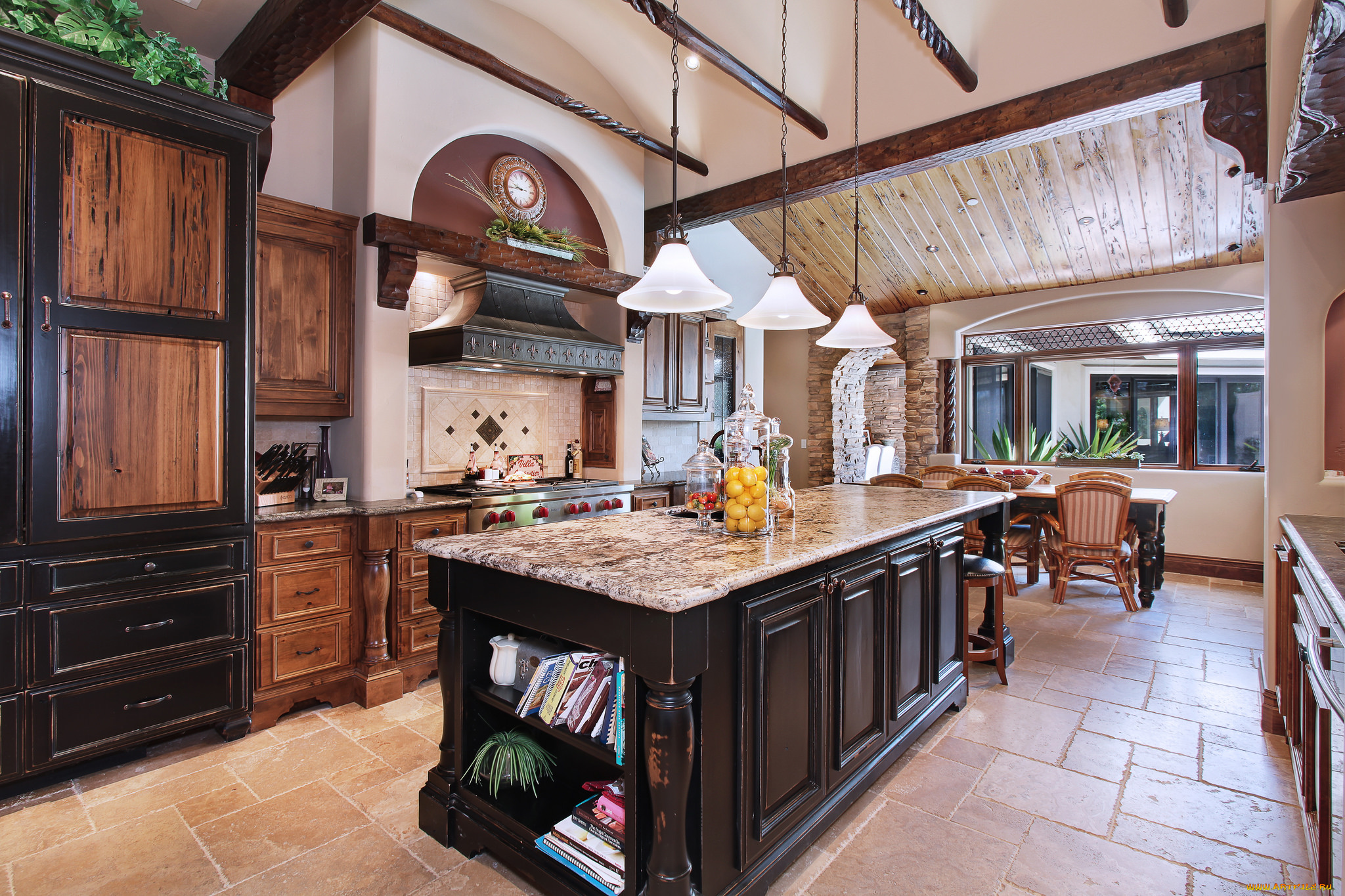 интерьер, кухня, стиль, дизайн, уют