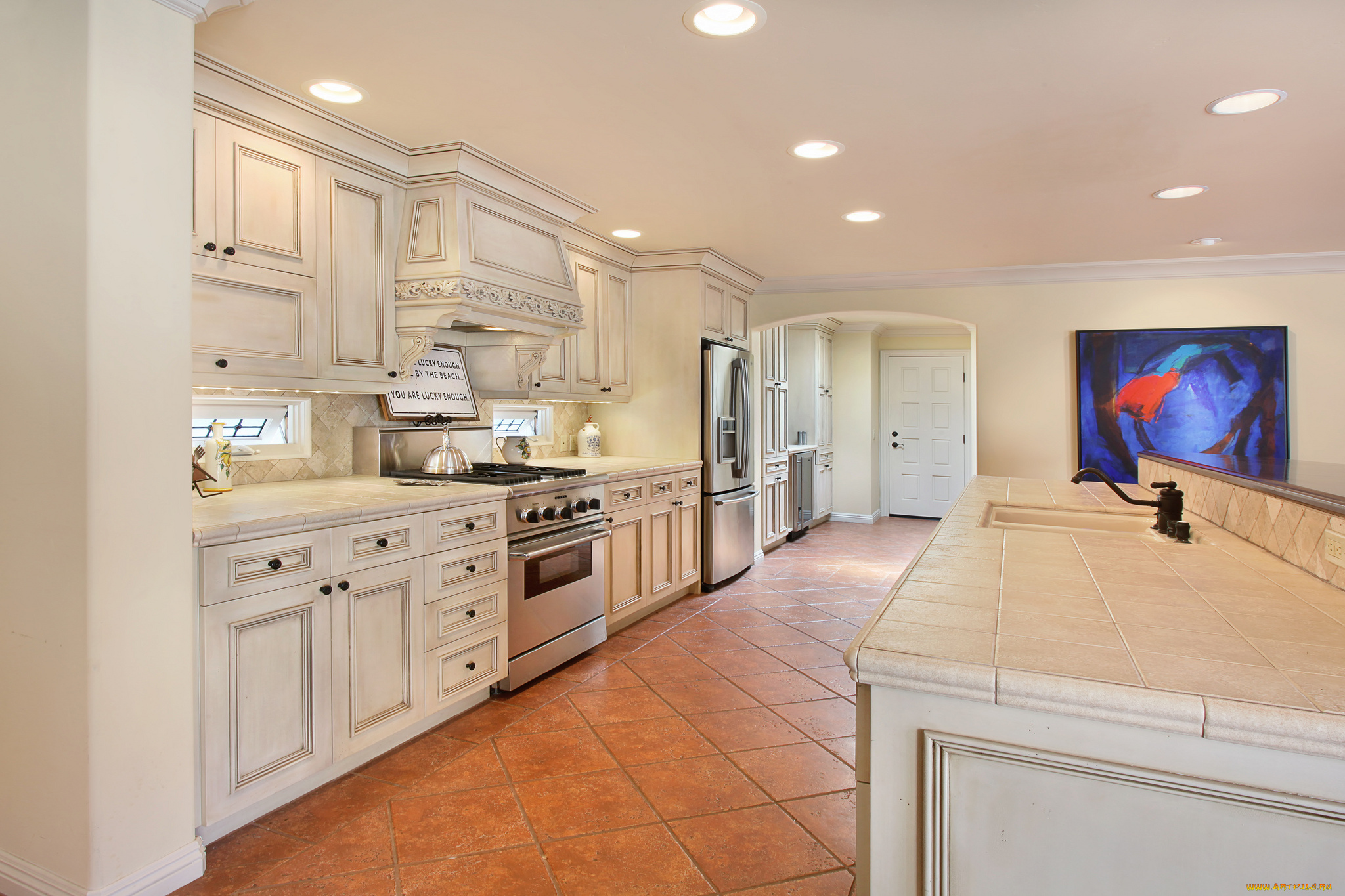 интерьер, кухня, стиль, дизайн, уют