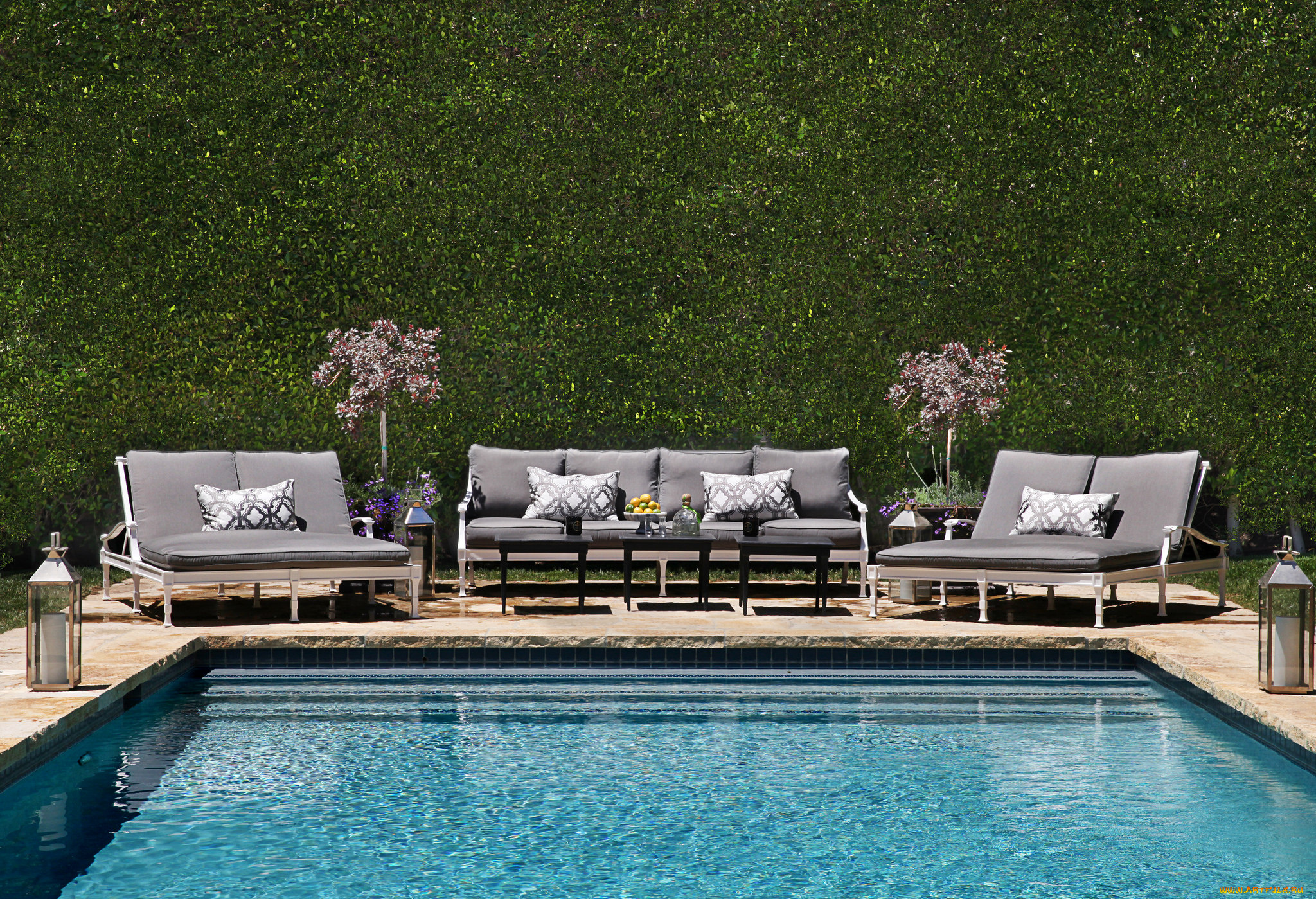 интерьер, бассейны, , открытые, площадки, бассейн, двор, улица