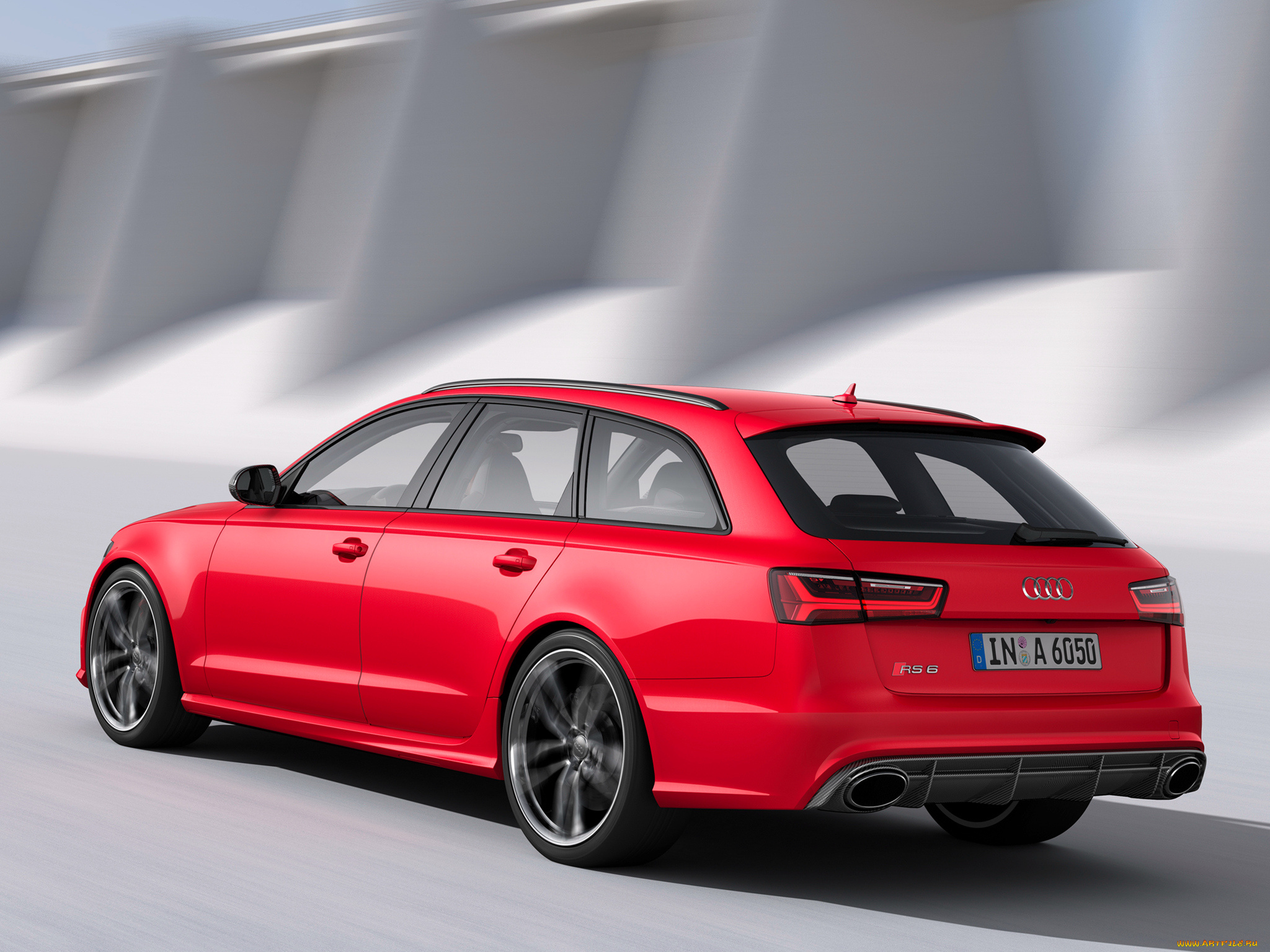 автомобили, audi, s6, sedan, 4g-c7, 2014г, красный