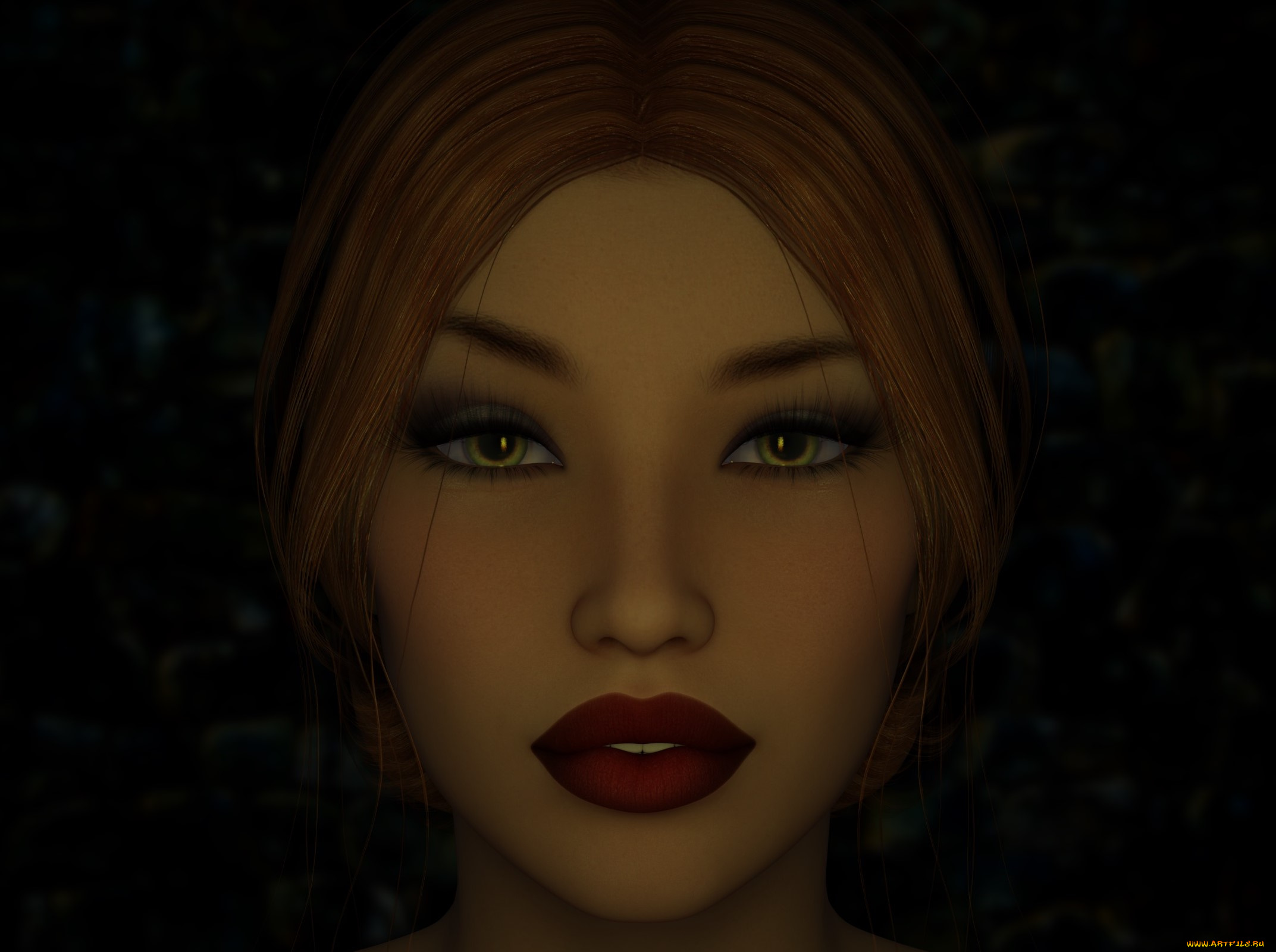 3д, графика, портрет, , portraits, девушка, взгляд, глаза