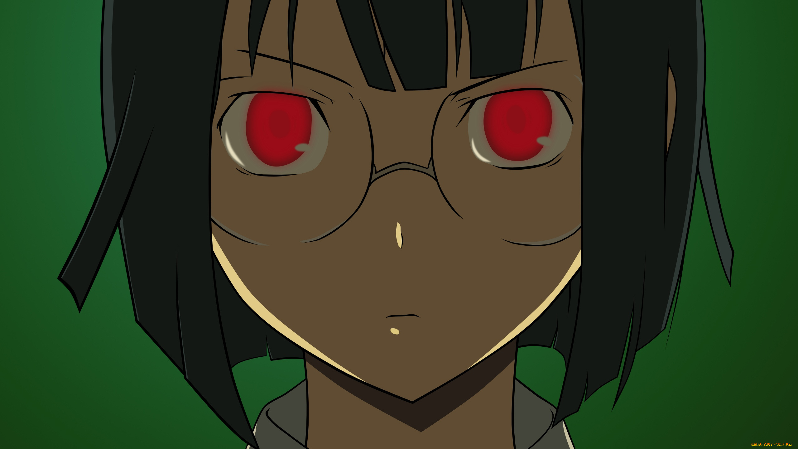 аниме, dyurarara, взгляд, девушка, дюрарара, sonohara, anri