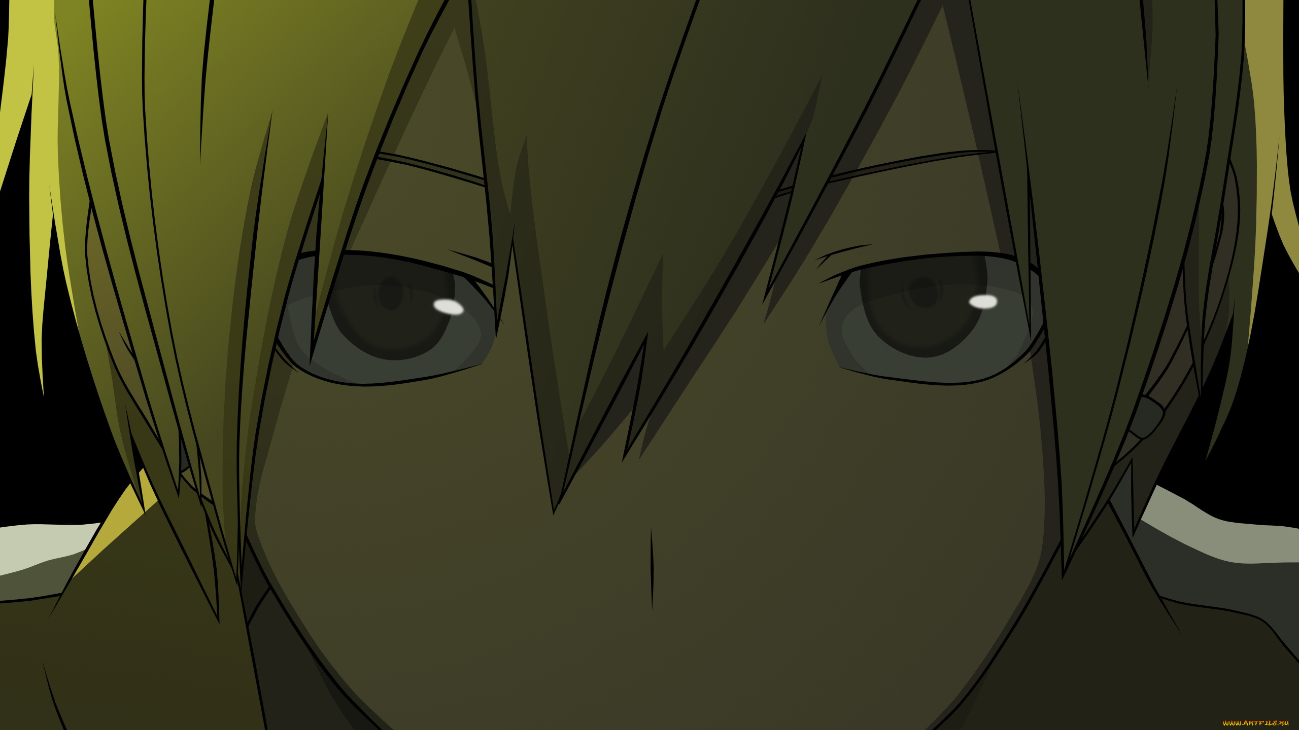 аниме, dyurarara, взгляд, парень, дюрарара, kida, masaomi