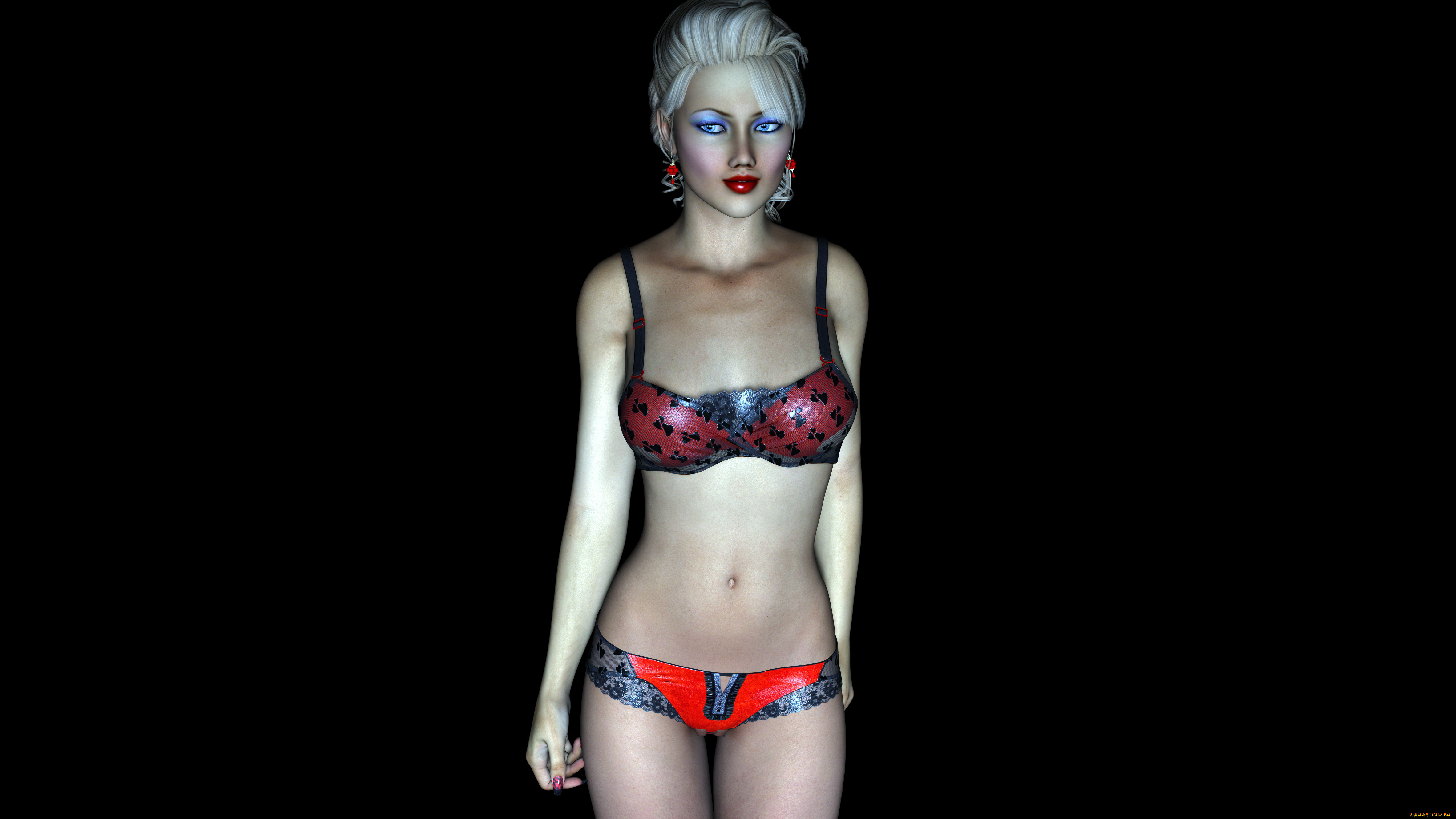 3д, графика, люди, , people, фон, взгляд, девушка