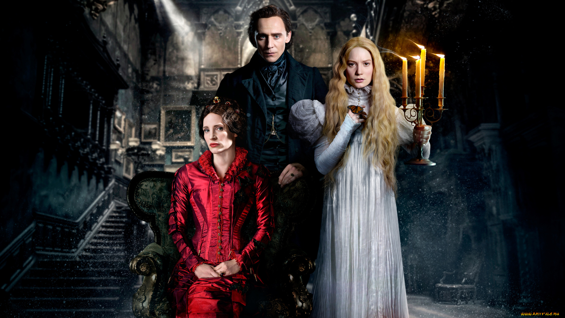 кино, фильмы, crimson, peak, хоррор, пик, ужасы, мистика, багровый, crimson, peak