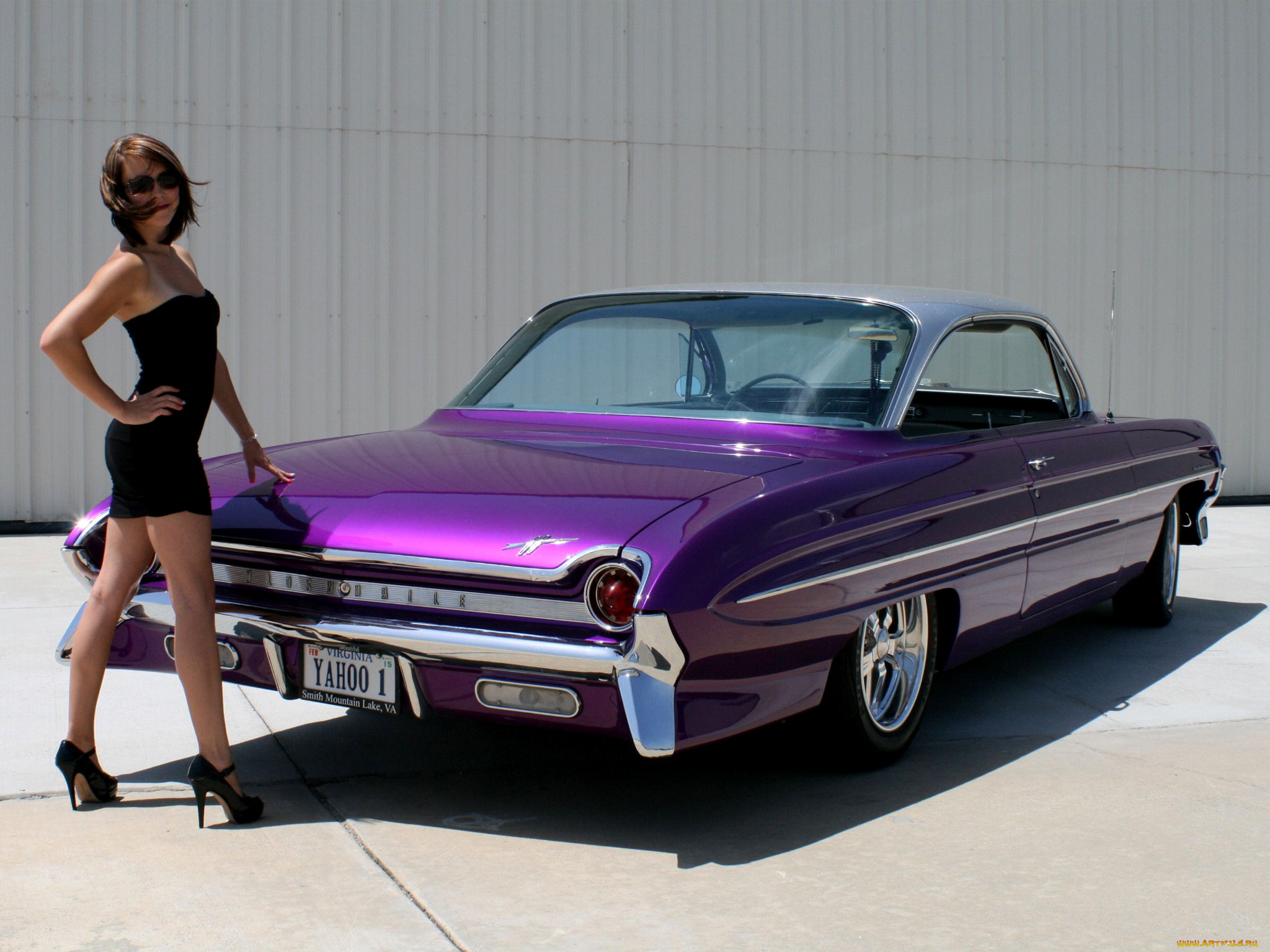 автомобили, -авто, с, девушками, olds