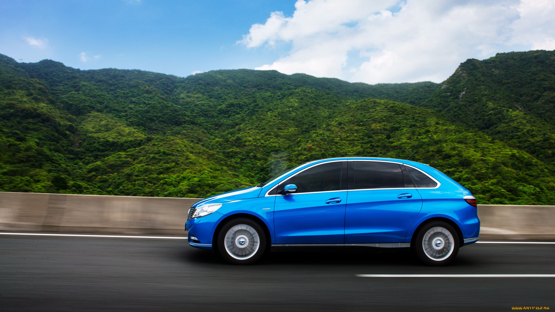 автомобили, denza, 2014г