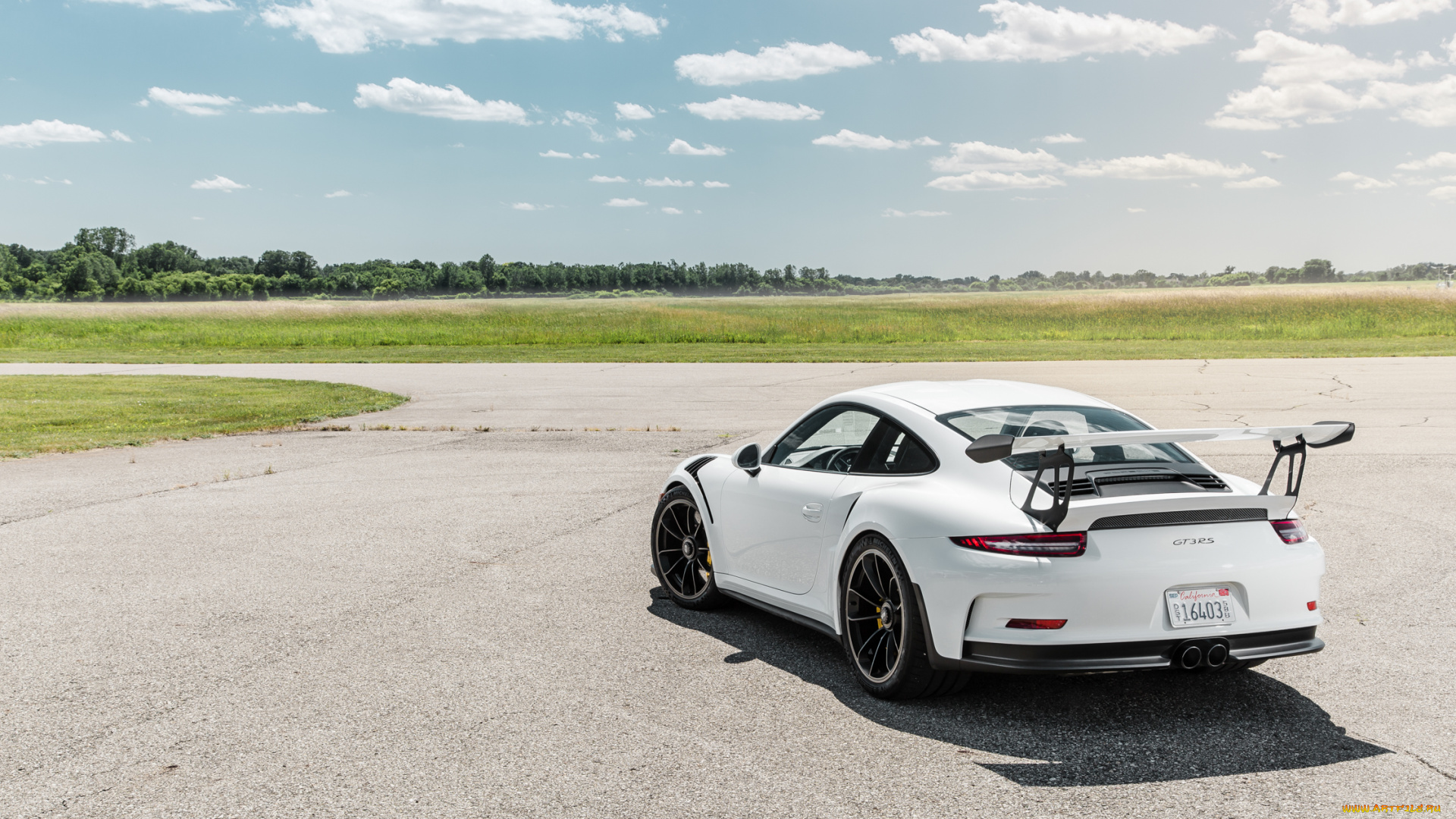 автомобили, porsche, north, america, 911, gt3, rs, 2016г