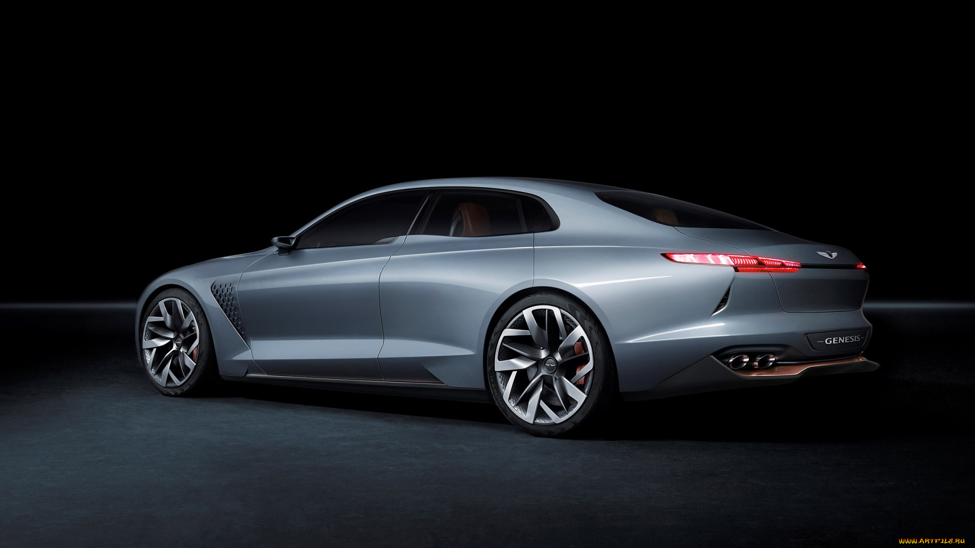 hyundai, genesis, new, york, concept, 2016, автомобили, hyundai, concept, new, york, 2016, genesis