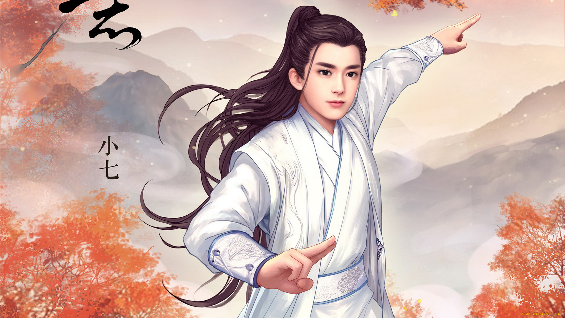 legend, of, chusen, видео, игры, фон, взгляд, девушка