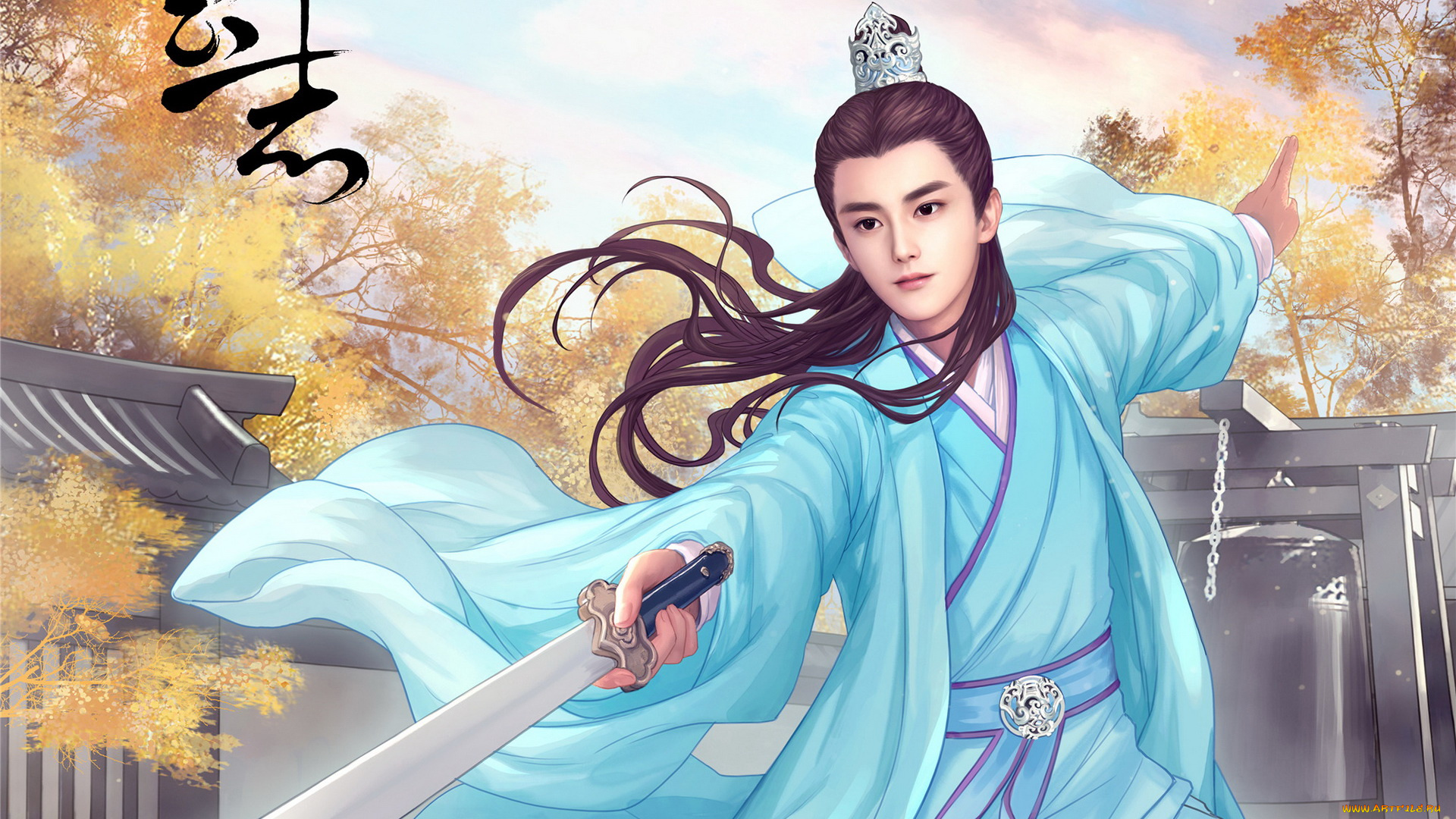 legend, of, chusen, видео, игры, фон, взгляд, девушка