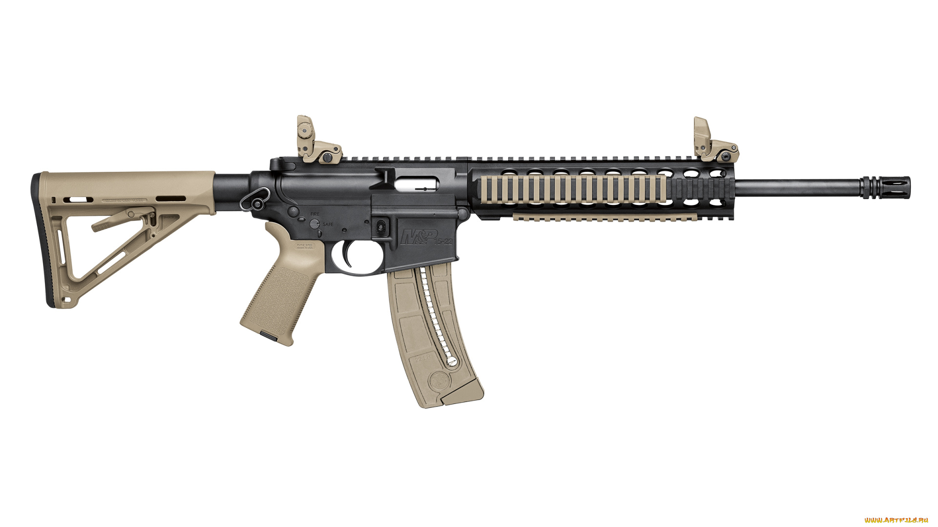оружие, пулемёты, smith, wesson-mp15-22, 22, carbine