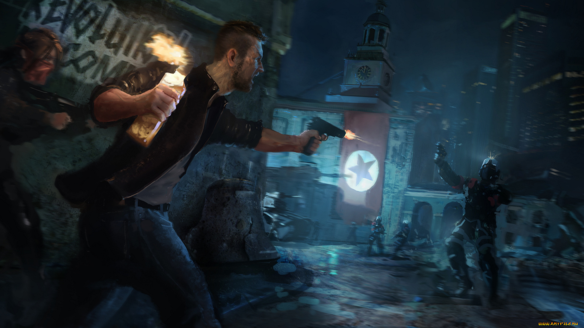 видео, игры, homefront, , the, revolution, the, revolution, action, шутер, боевик, арт