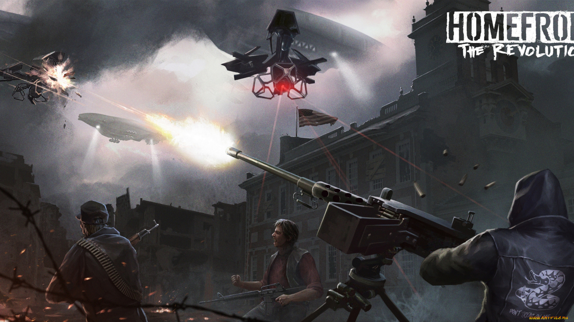 видео, игры, homefront, , the, revolution, the, revolution, action, шутер, боевик, арт