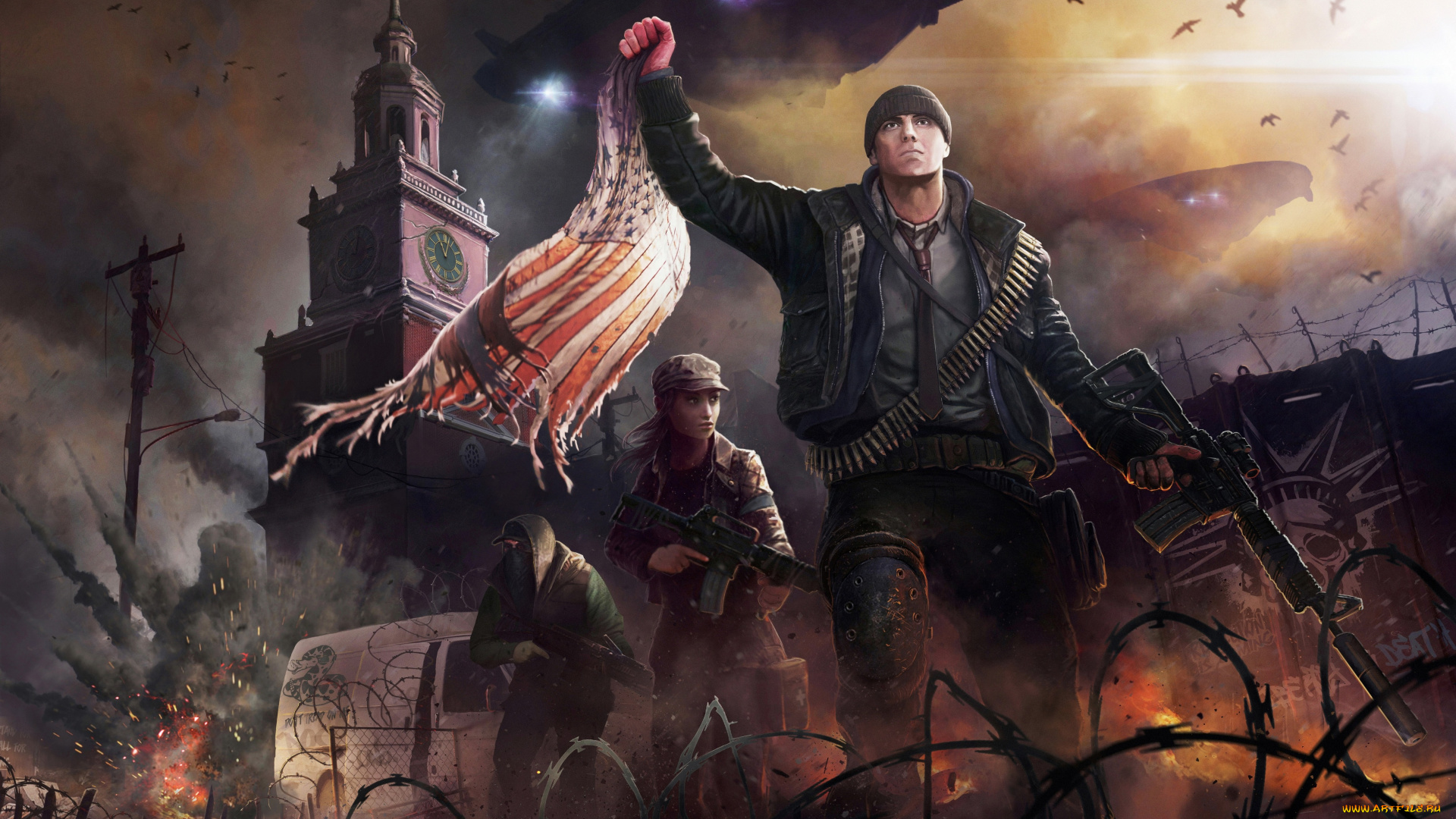 видео, игры, homefront, , the, revolution, the, revolution, action, шутер, боевик, арт