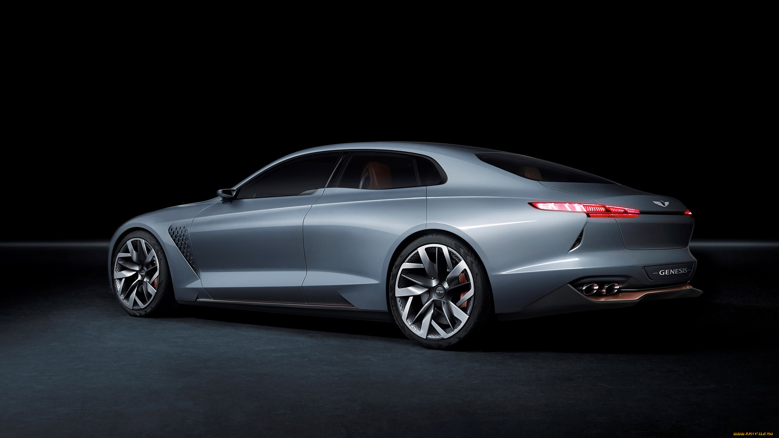 hyundai, genesis, new, york, concept, 2016, автомобили, hyundai, concept, new, york, 2016, genesis