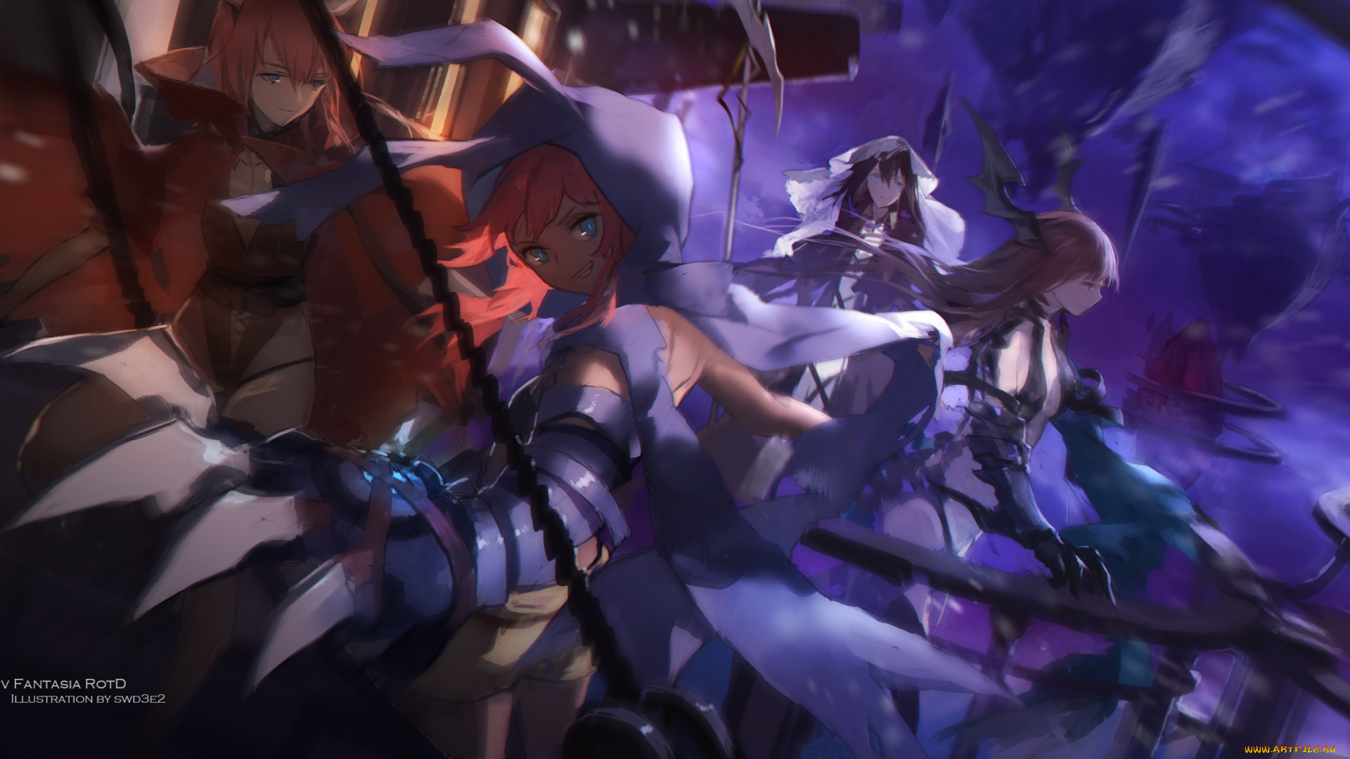 аниме, pixiv, fantasia, pixiv, fantasia