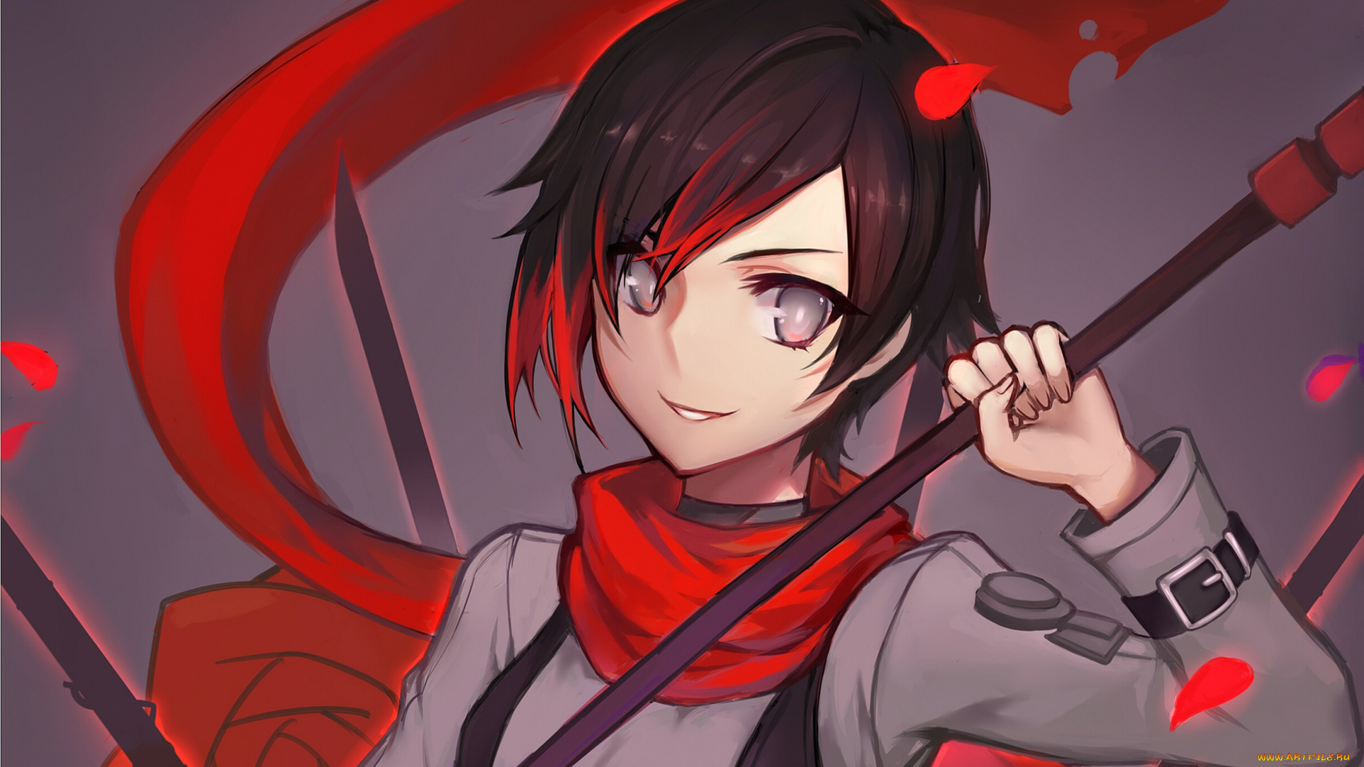 аниме, rwby, девушка