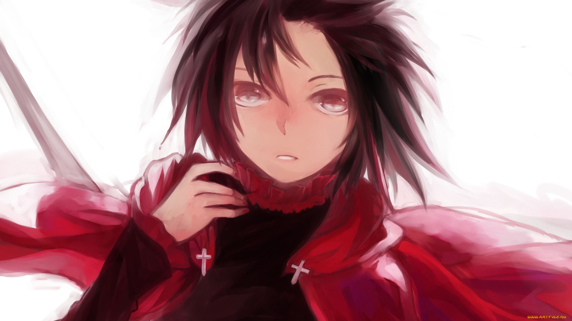 аниме, rwby, девушка