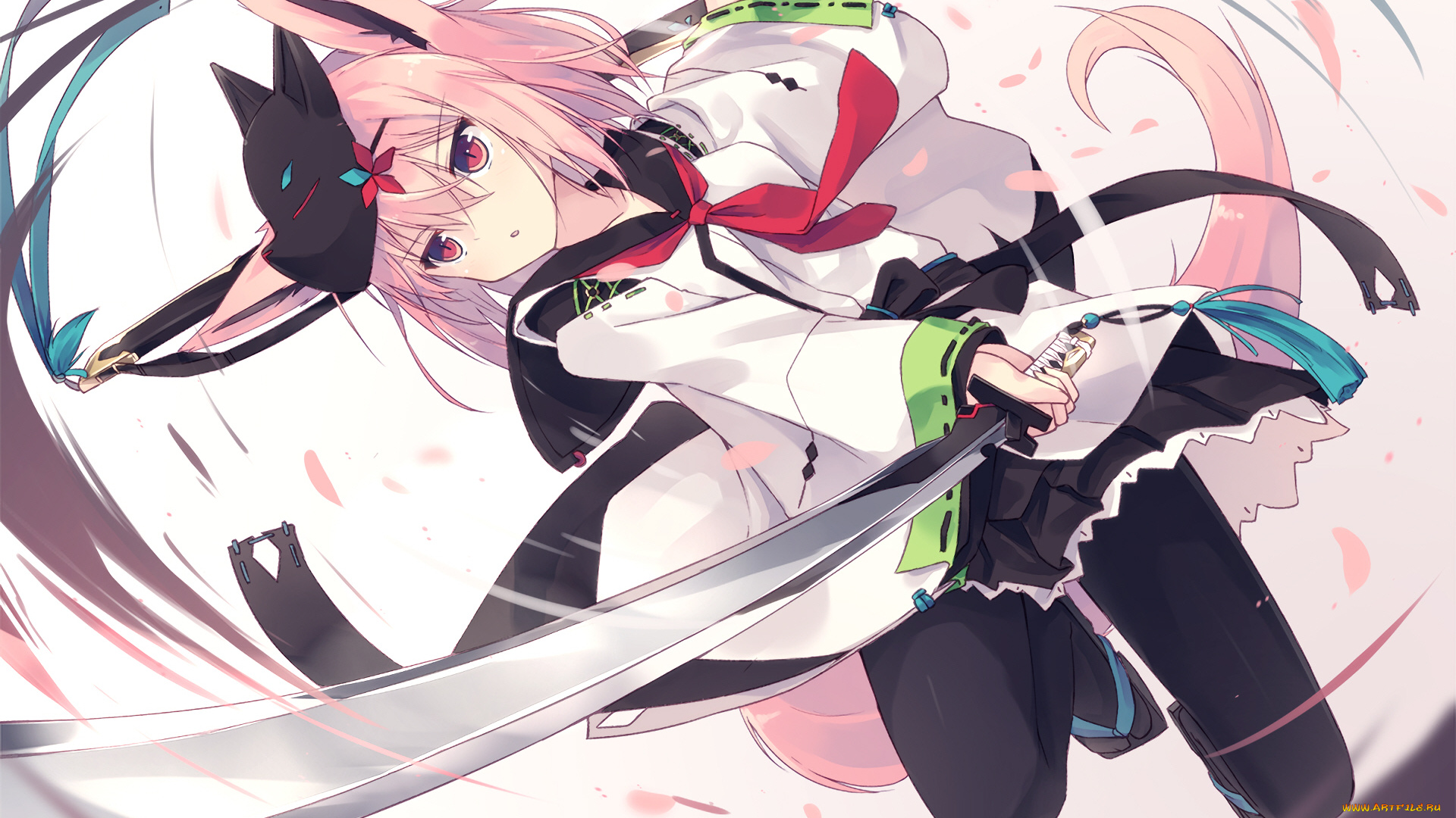 аниме, touhou, девушка