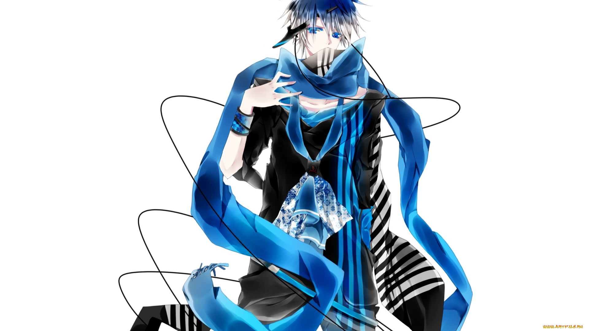 аниме, vocaloid, kaito