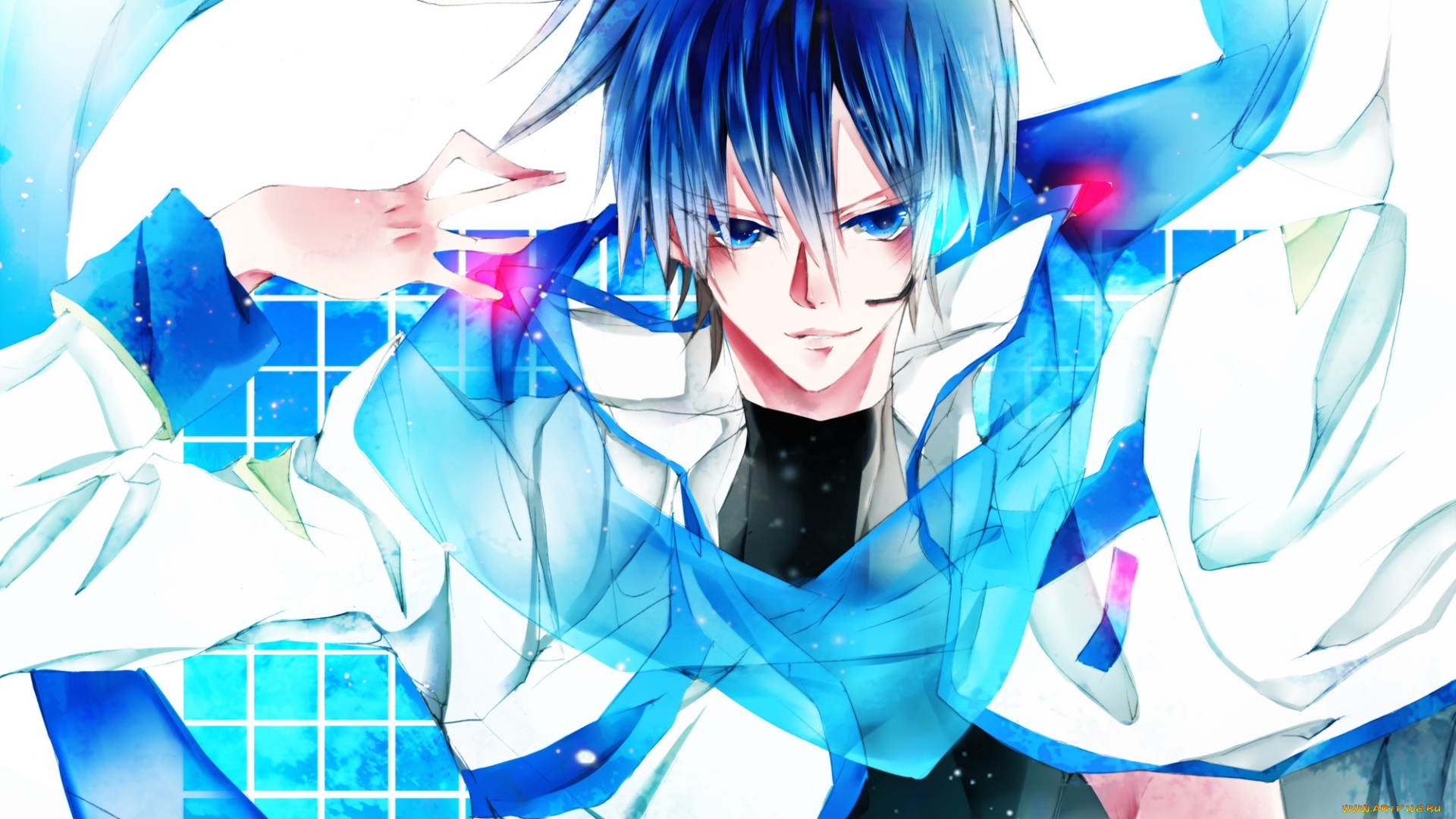 аниме, vocaloid, kaito
