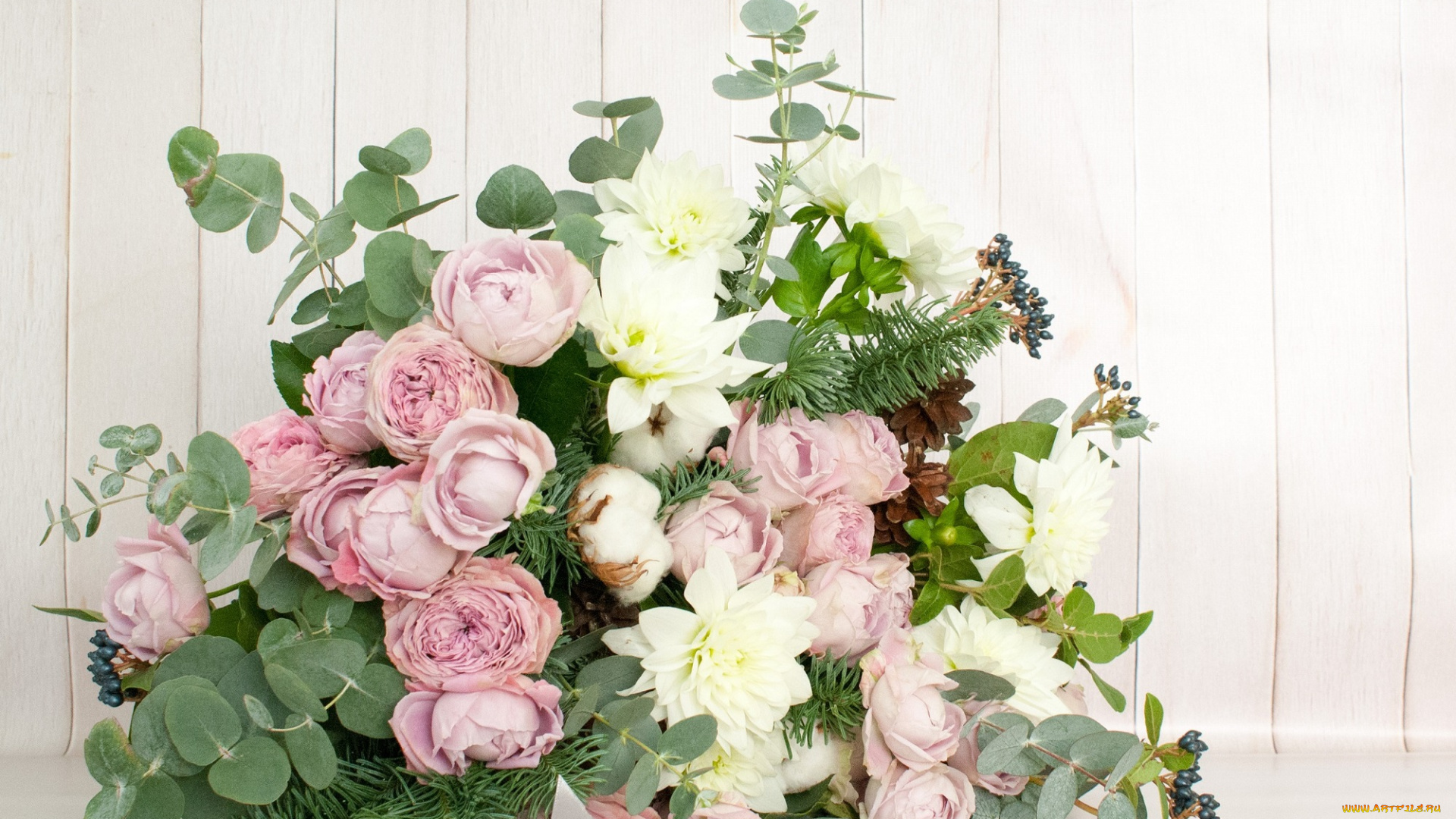 цветы, букеты, , композиции, букет, лента, зелень, розы