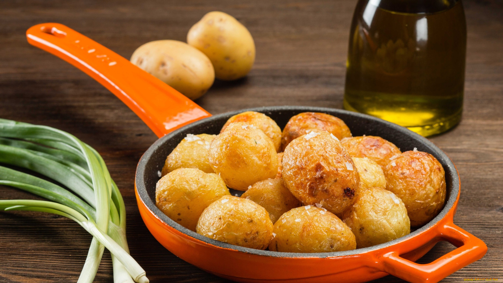 еда, вторые, блюда, масло, картофель, лук