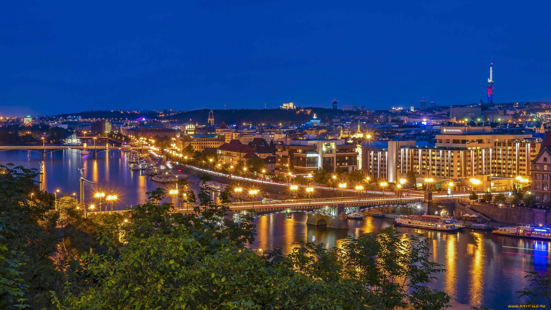 города, прага, , Чехия, прага, карлов, мост