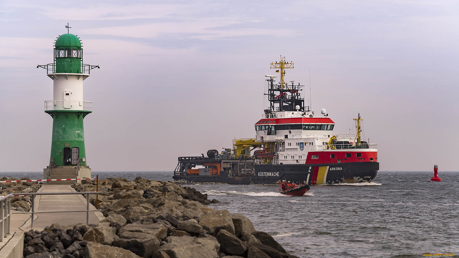 корабли, баркасы, , , буксиры, побережье