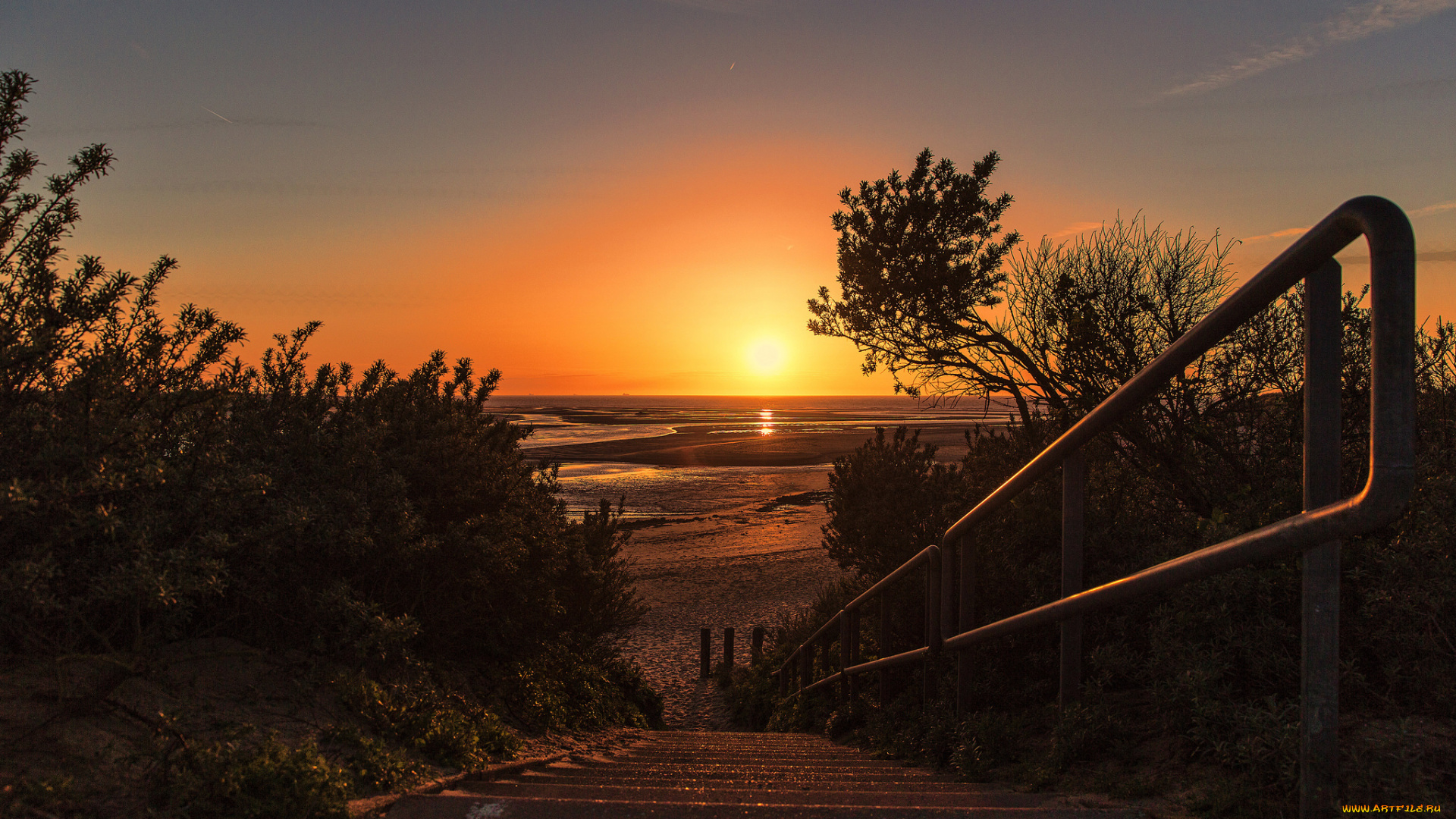 природа, восходы, закаты, простор