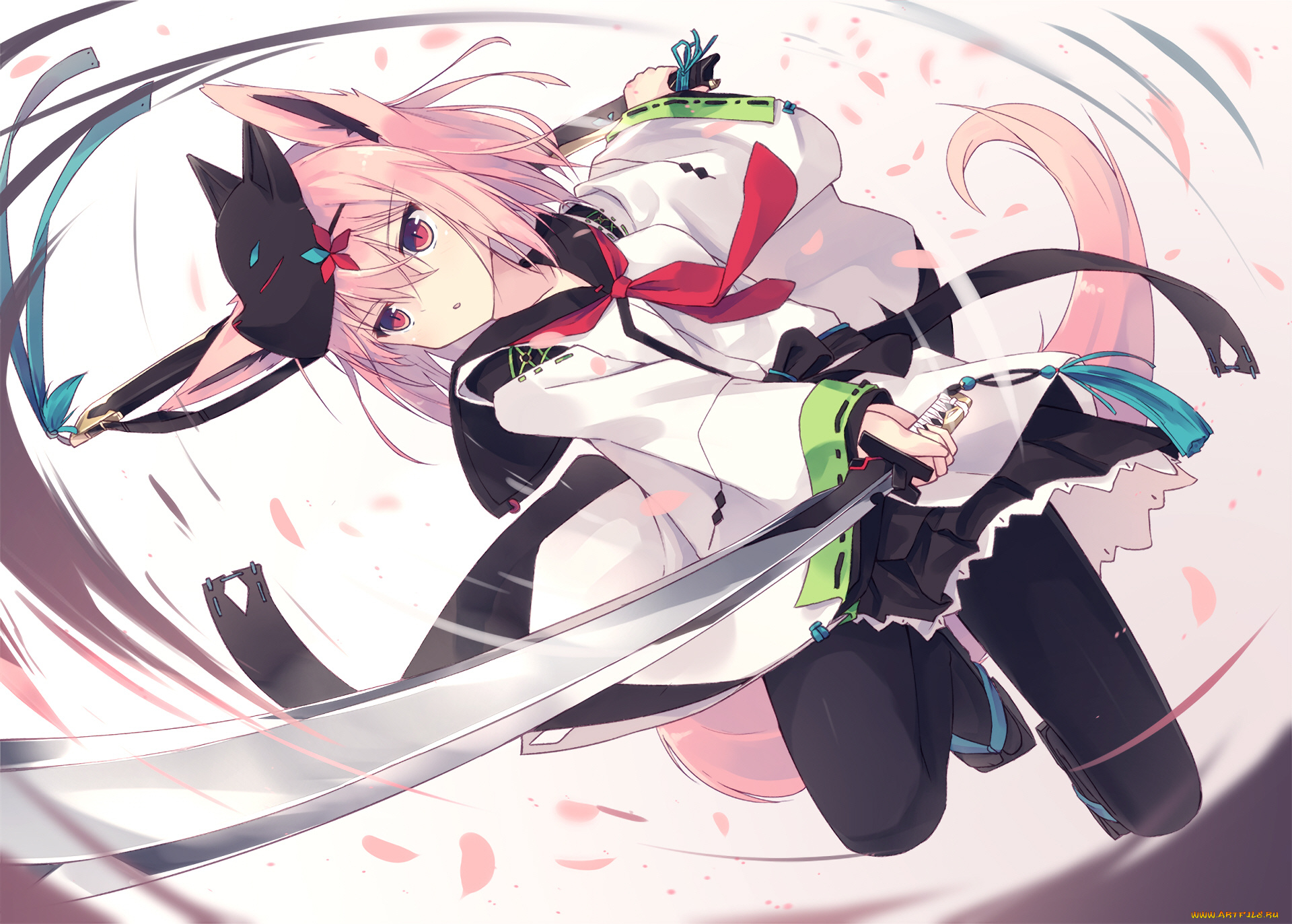 аниме, touhou, девушка