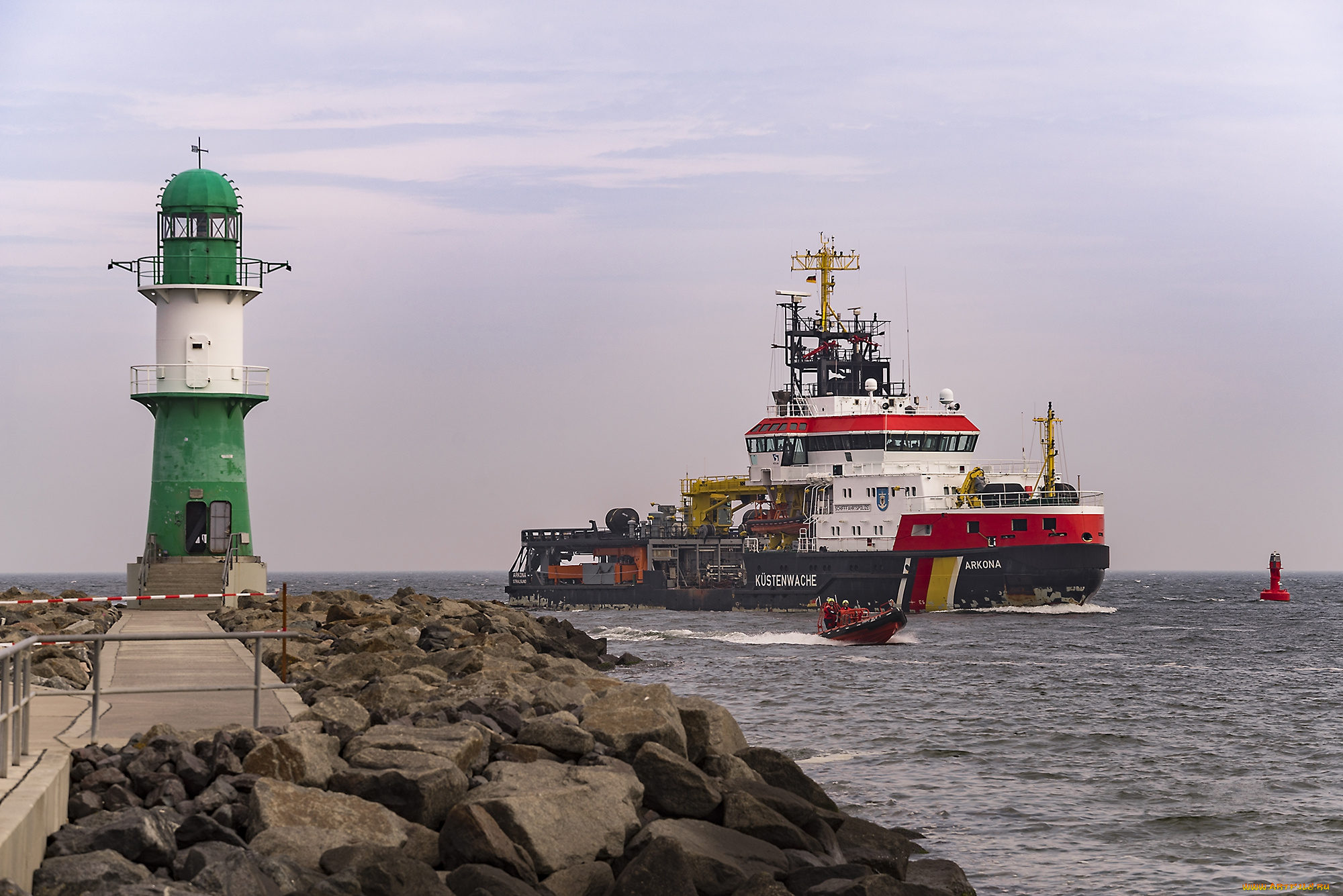 корабли, баркасы, , , буксиры, побережье