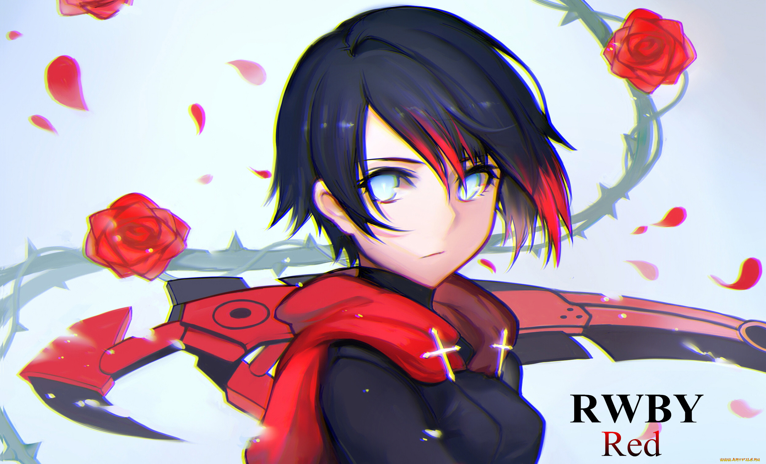аниме, rwby, девушка