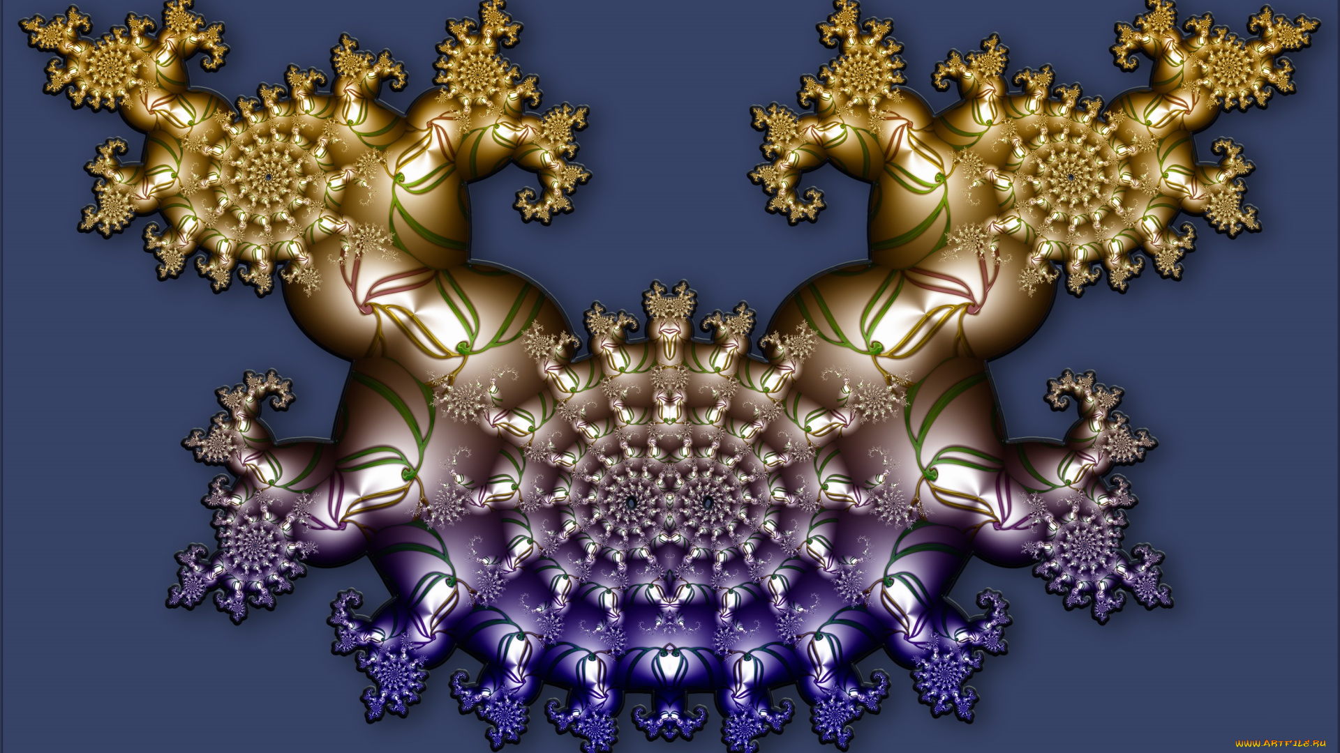 3д, графика, фракталы, , fractal, узор, фон, цвет