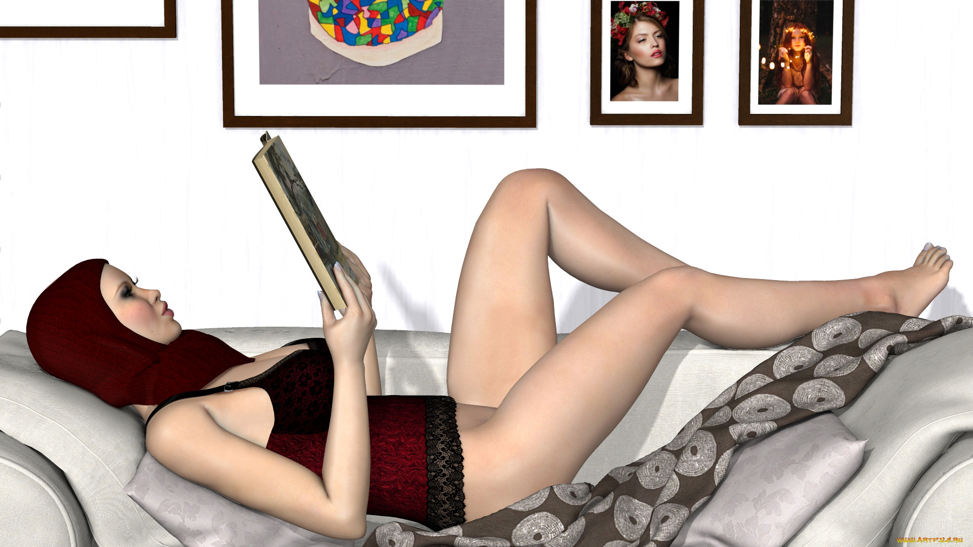 3д, графика, люди, , people, фон, девушка, взгляд