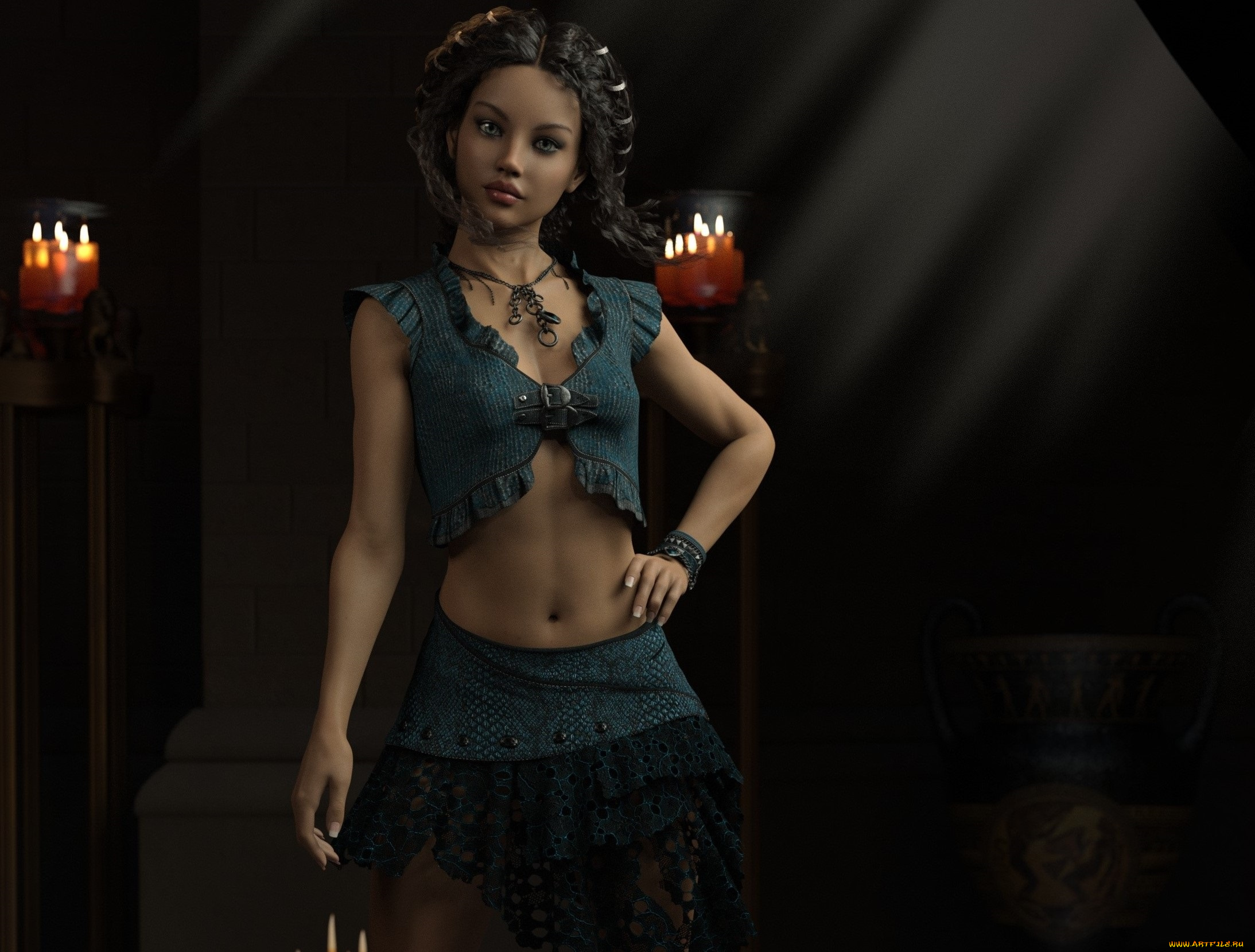 3д, графика, люди, , people, девушка, взгляд, фон