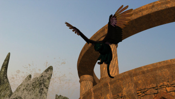 Картинка 3д+графика фантазия+ fantasy кот