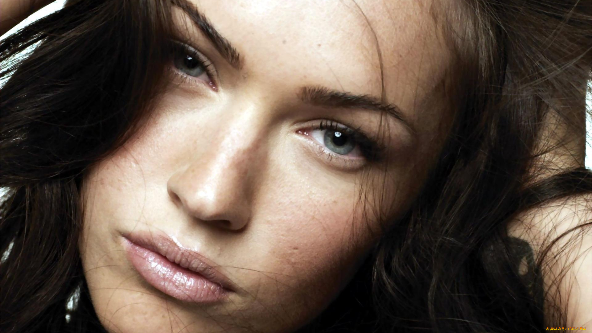 девушки, megan, fox, актриса, шатенка, лицо