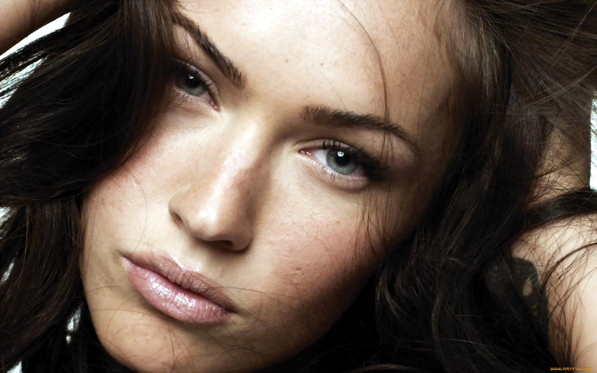 девушки, megan, fox, актриса, шатенка, лицо