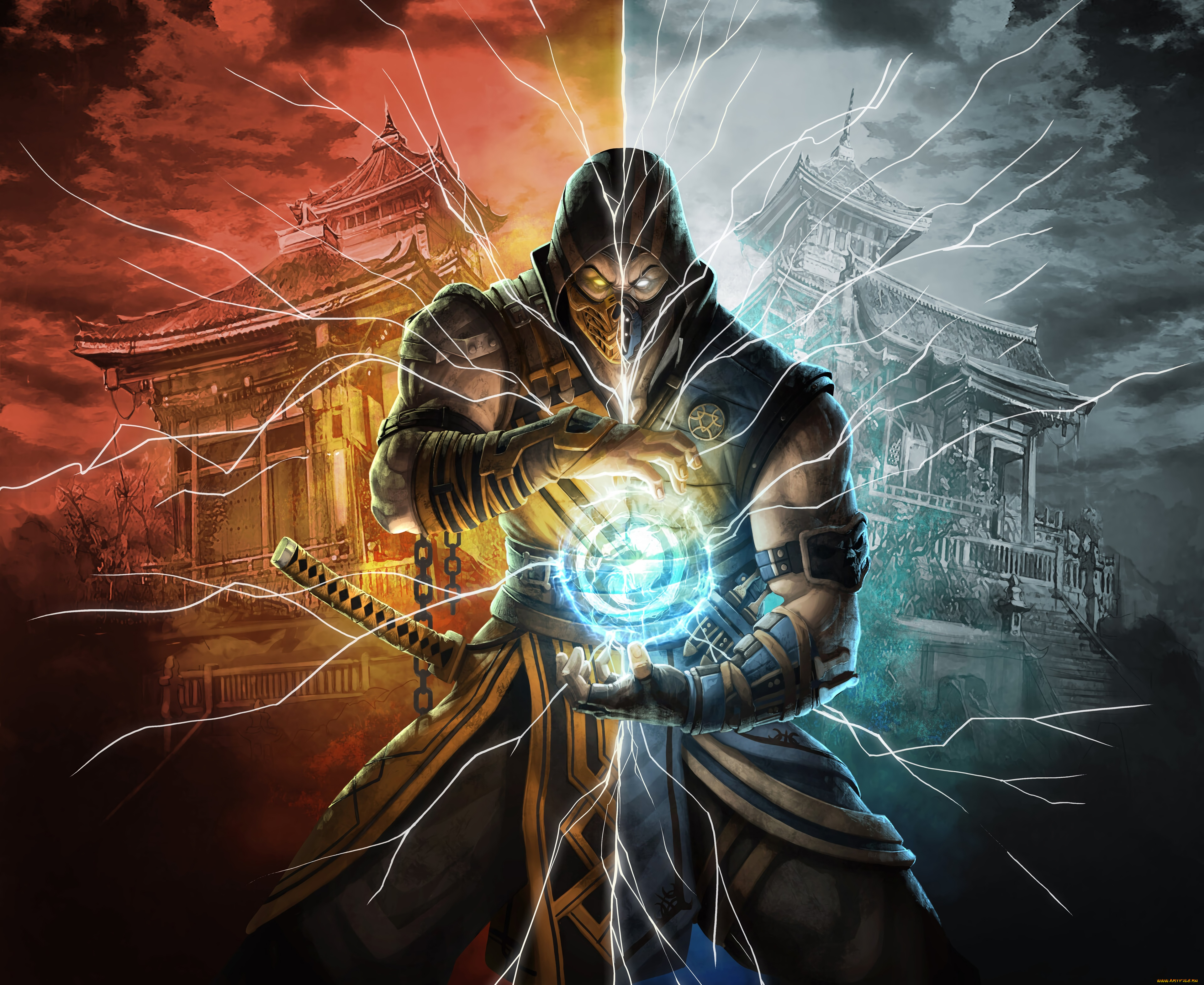 видео, игры, mortal, kombat, 11, mortal, kombat, 11, постер, 2019