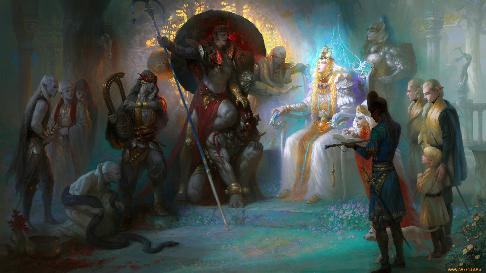 фэнтези, люди, king's, negotiation, gyxycn