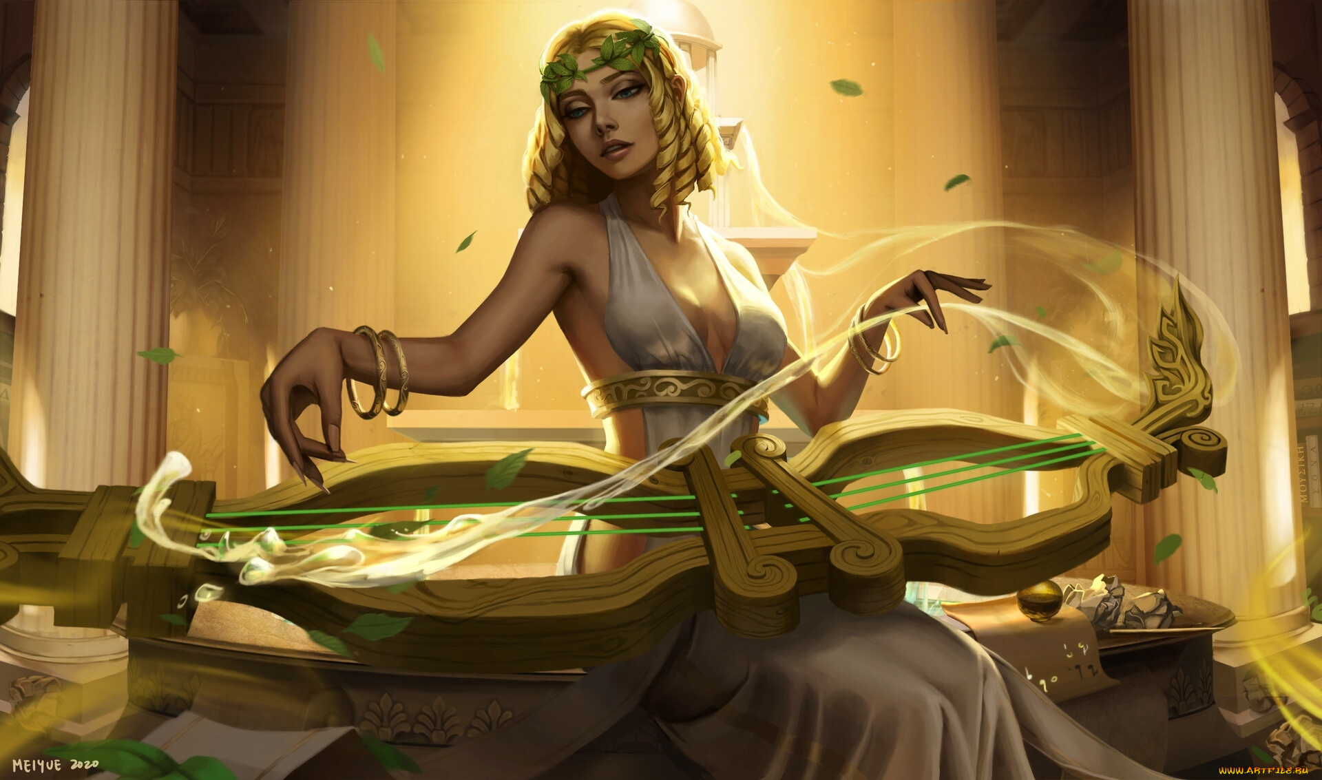 видео, игры, league, of, legends, sona, музыка, магия, инструмент